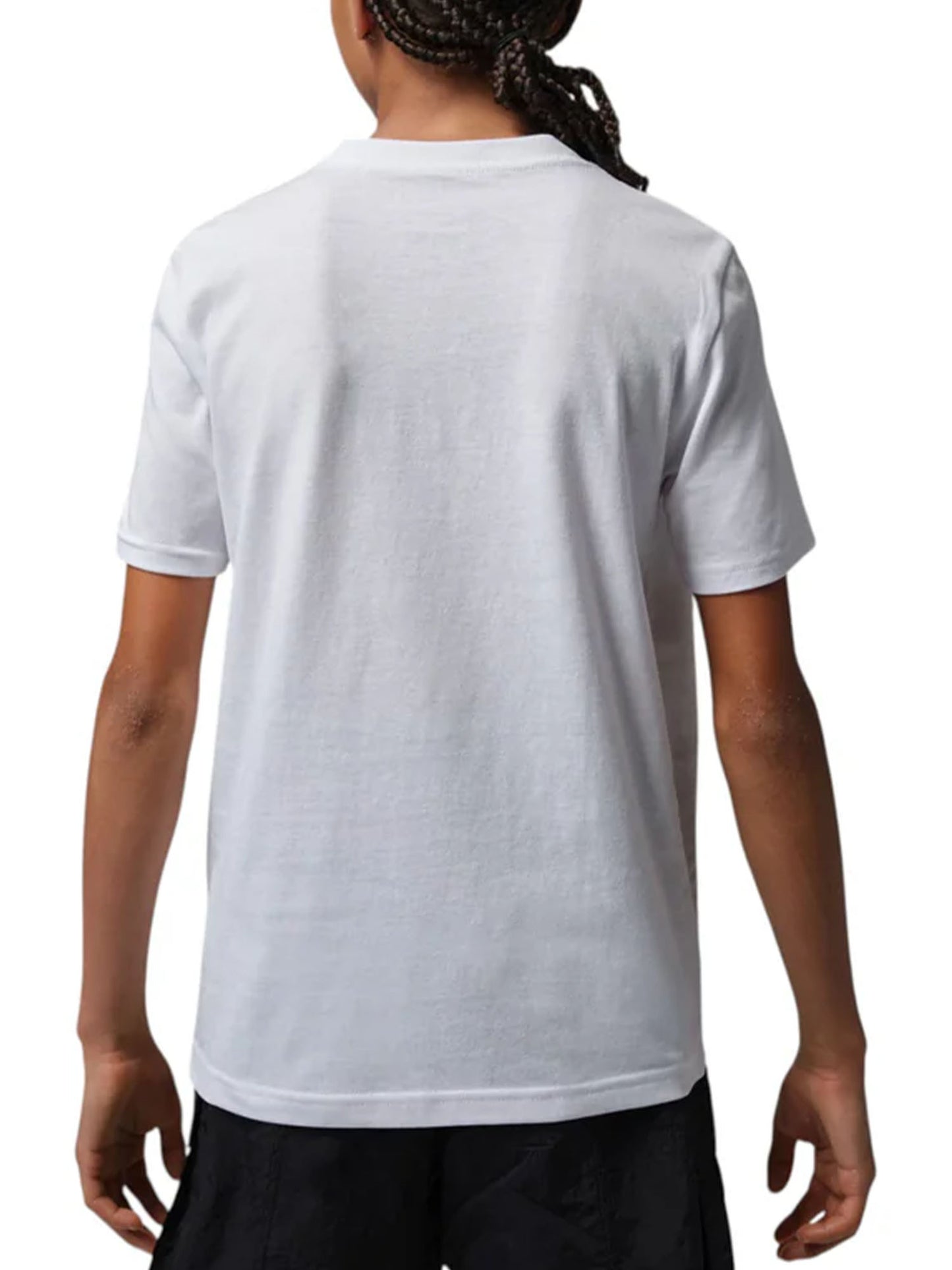 Nike Jordan B, t-shirt sportiva unisex bambino bianca
