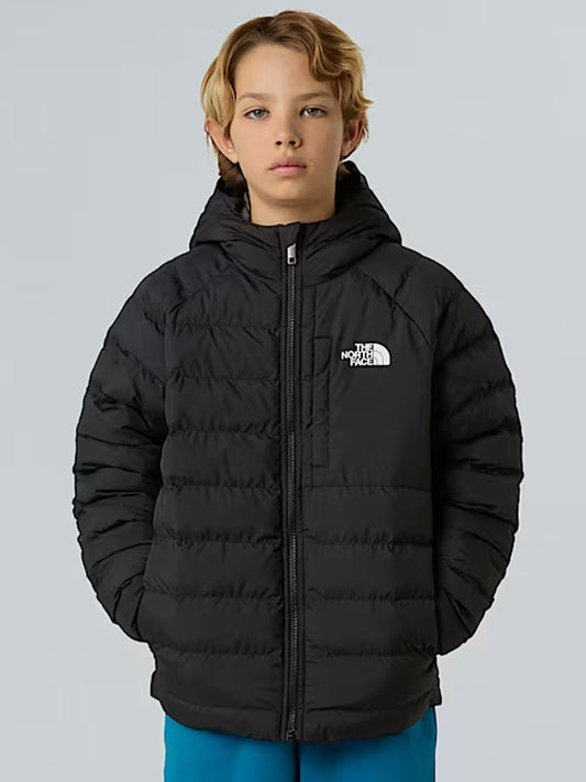 GIUBBINO CON CAPPUCCIO REVERSIBILE PERRITO THE NORTH FACE DA BAMBINO NERO