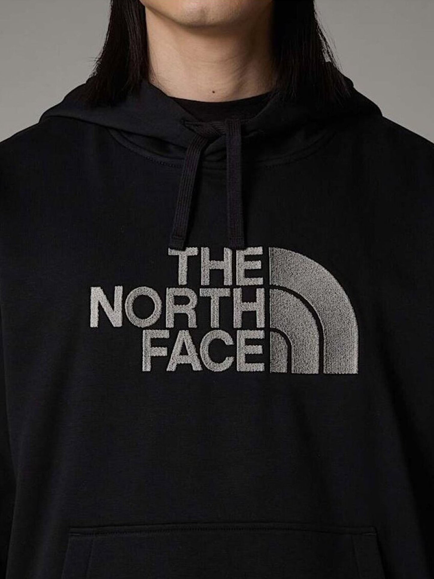 FELPA CON CAPPUCCIO DREW PEAK THE NORTH FACE DA UOMO NERO