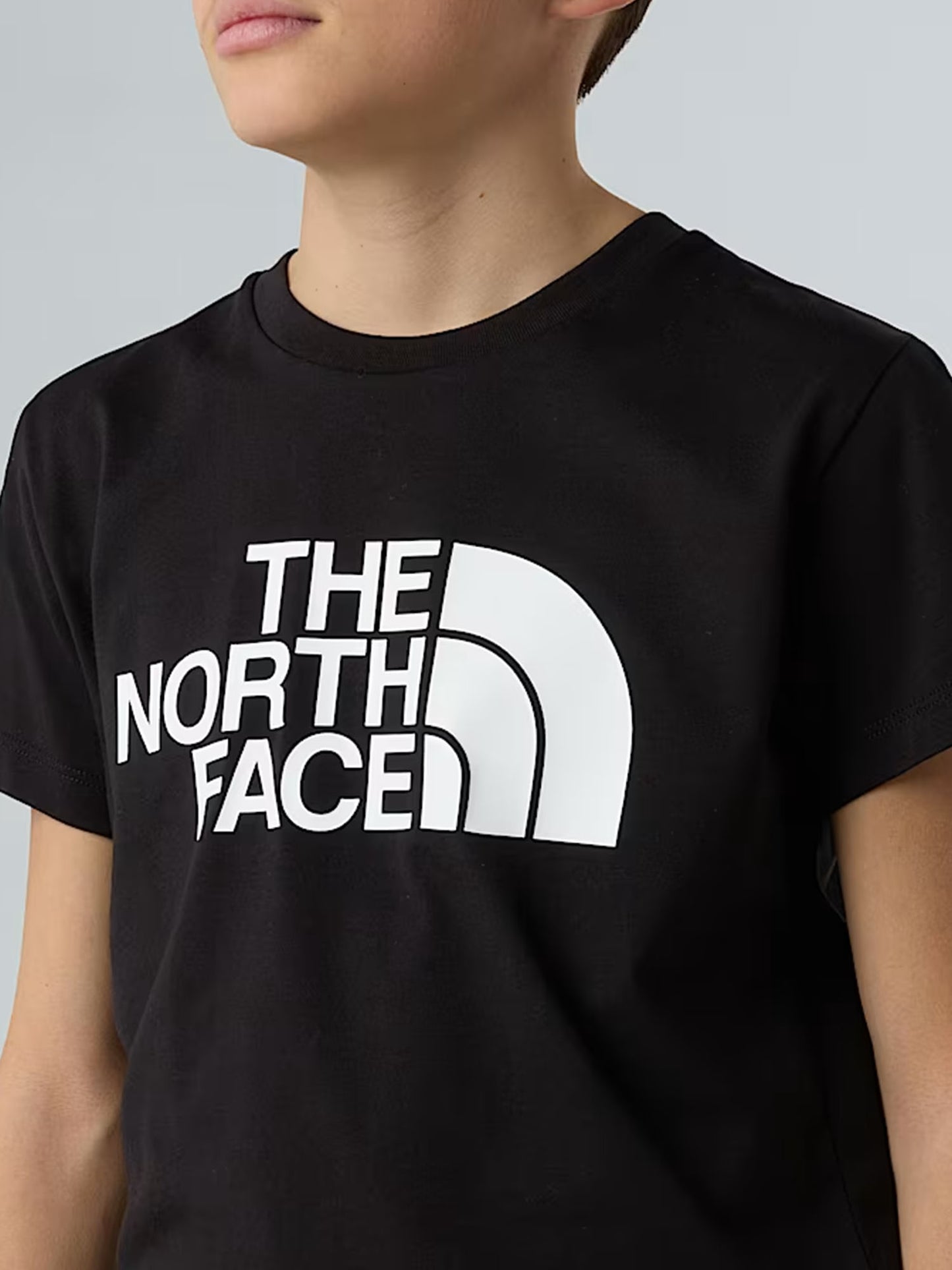 The North Face Easy, t-shirt girocollo casual bimbo/a nera