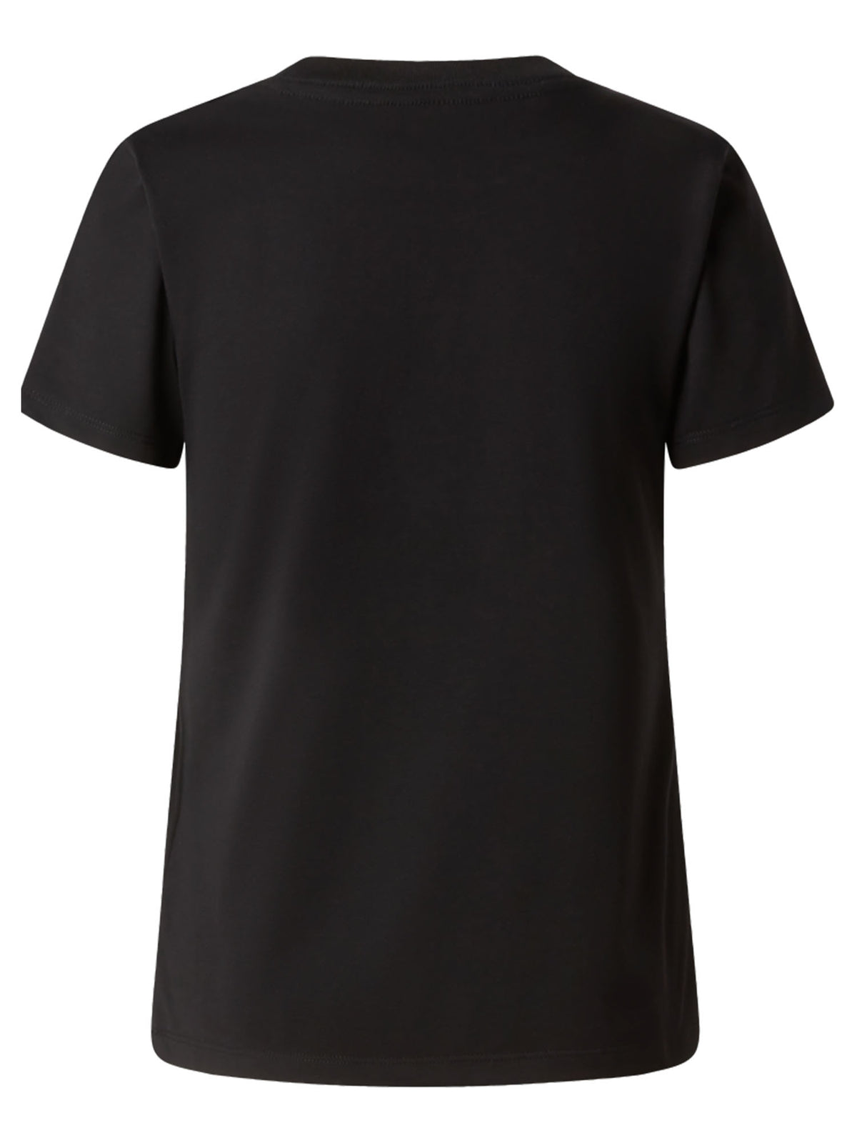 Tnf simple dome slim t-shirt da donna nero