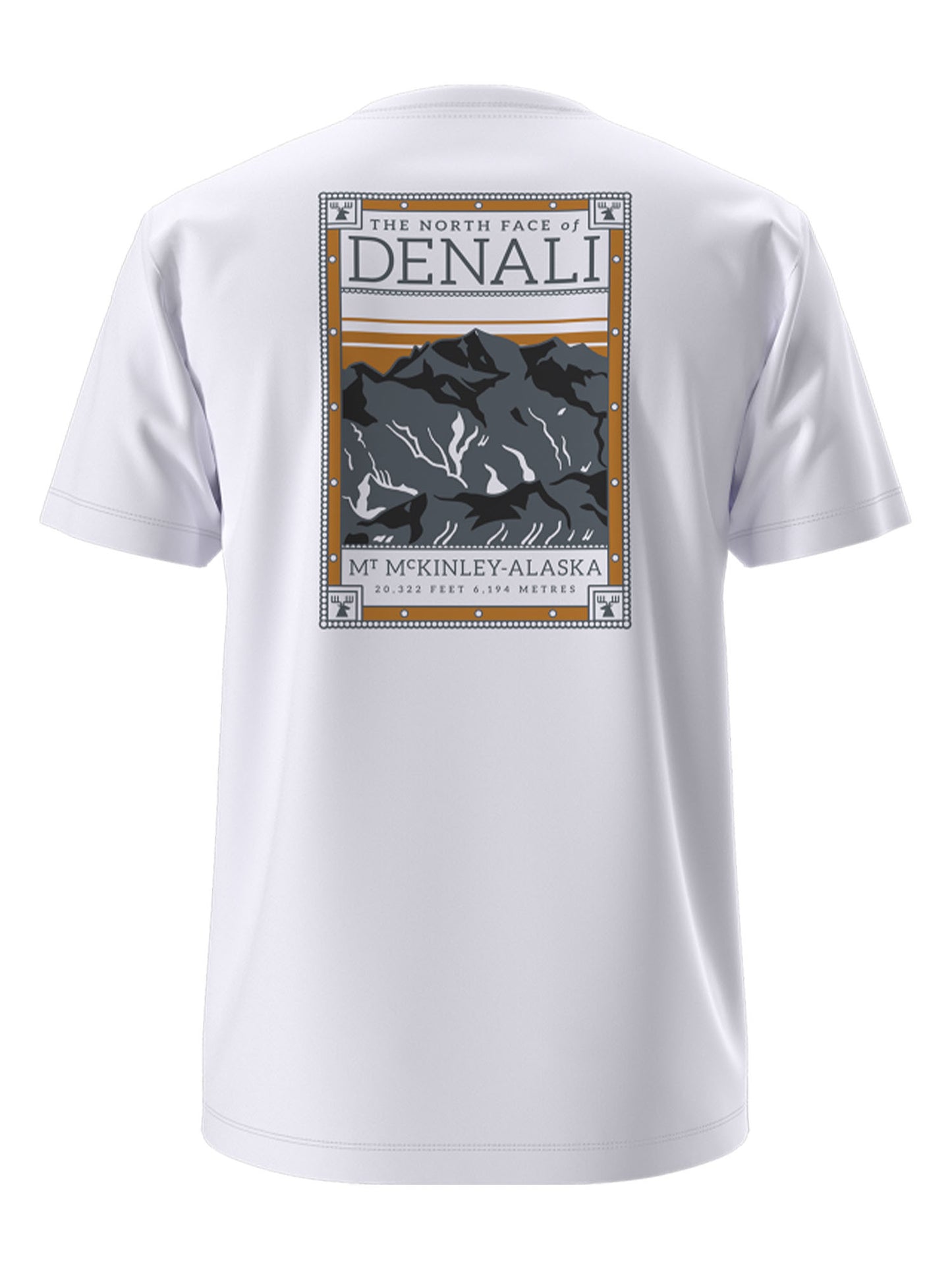 T-shirt Regular Graphic uomo bianca in cotone The North Face