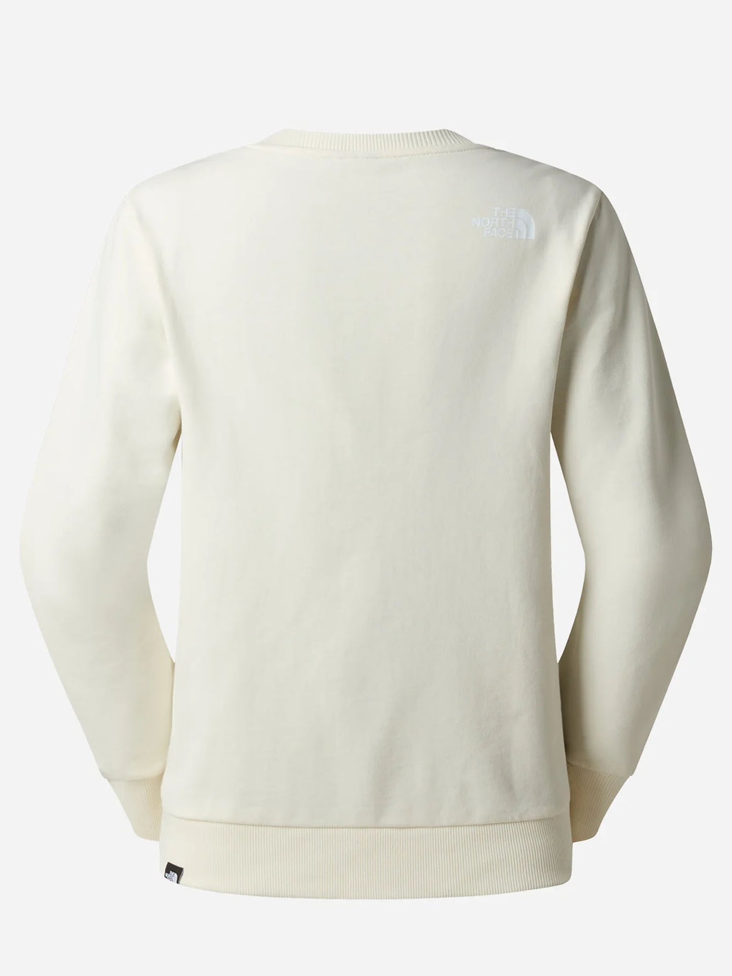 Felpa Blanca Crew da donna in cotone beige per primavera estate