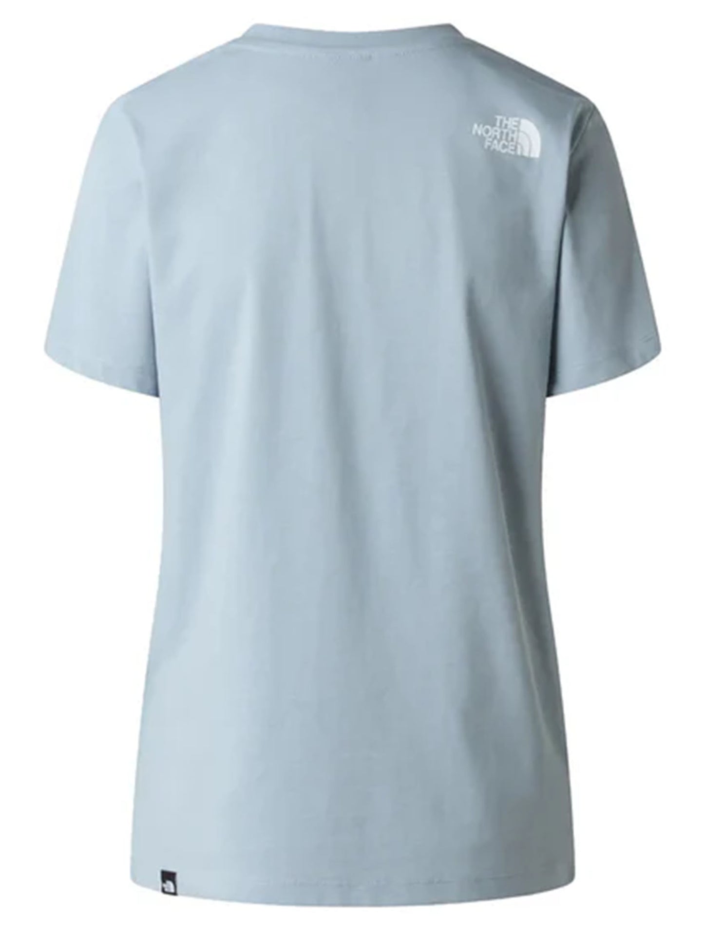 The North Face Blanca, t-shirt azzurra da donna casual e versatile