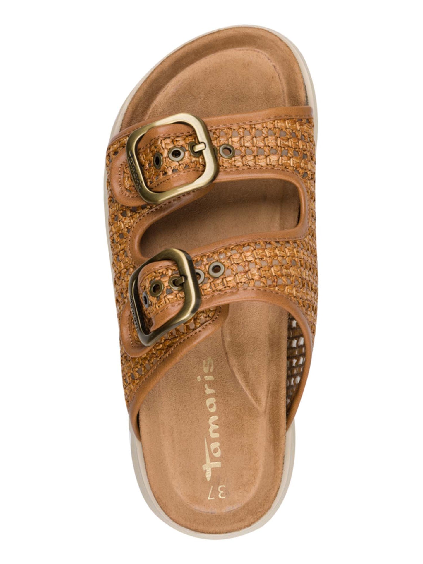 Sandali Tamaris da donna in marrone con design moderno e confortevole