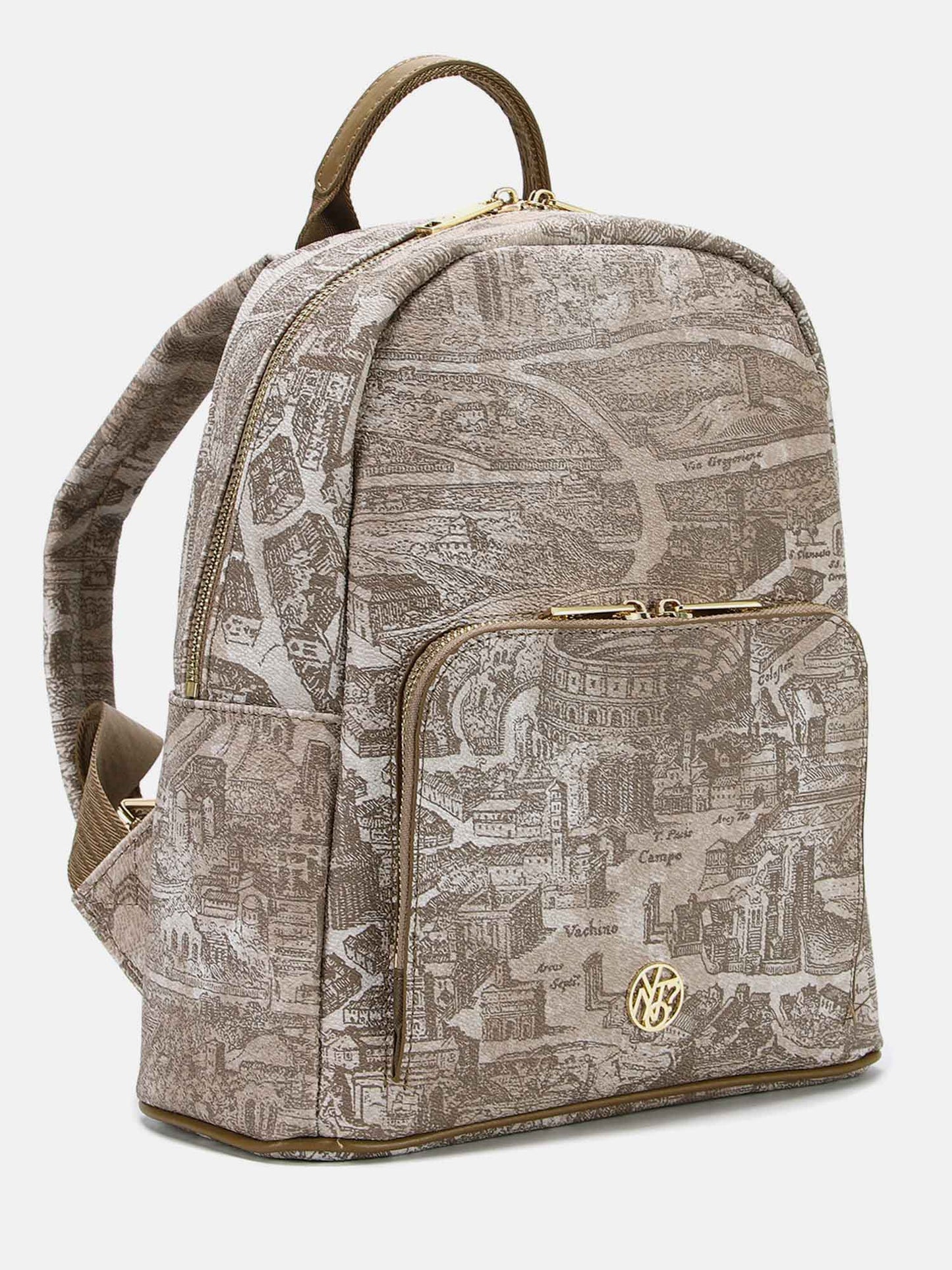 ZAINO SMALL YNOT? DA DONNA BEIGE