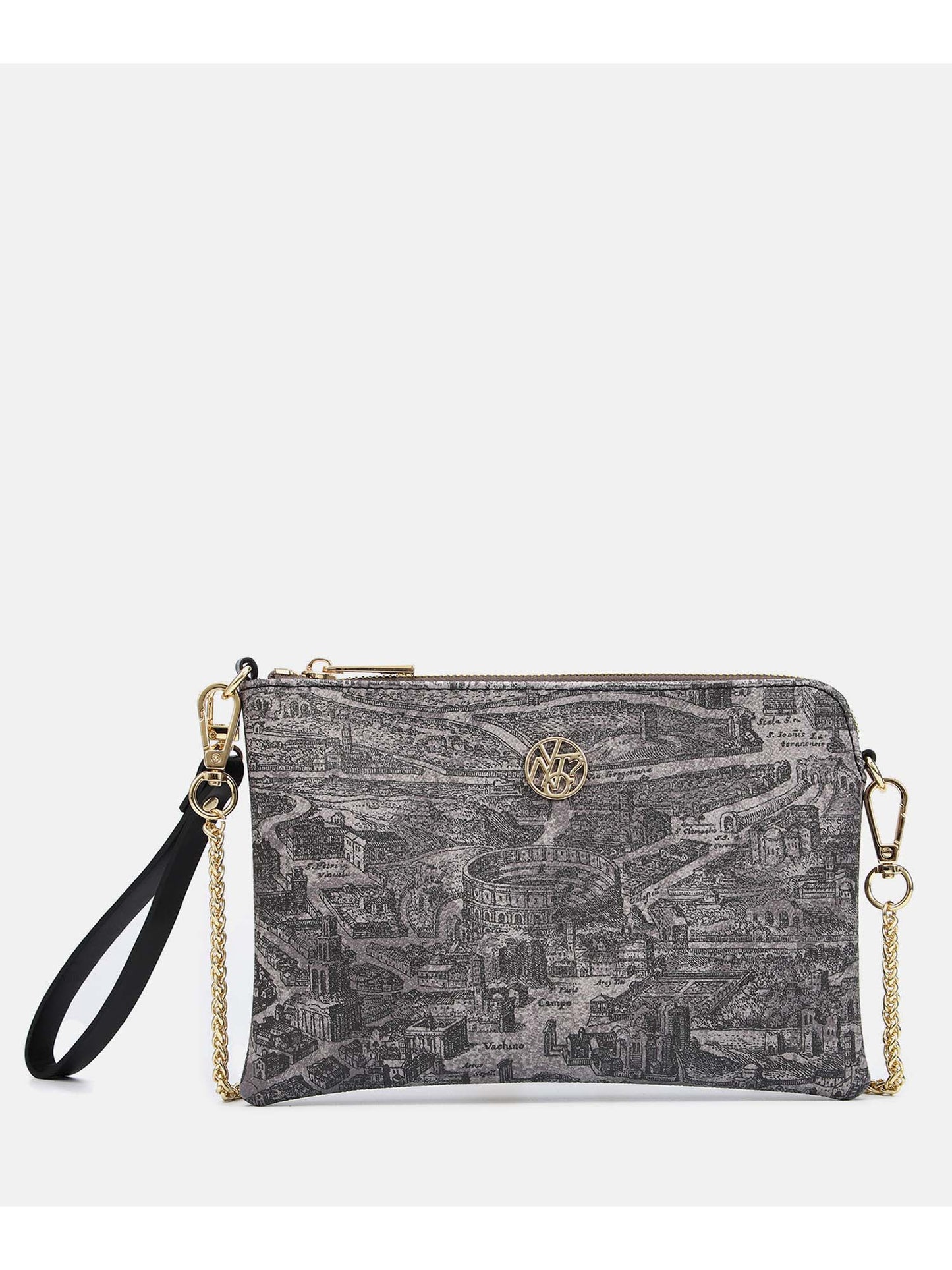 BORSA CLUTCH YNOT? DA DONNA GRIGIO
