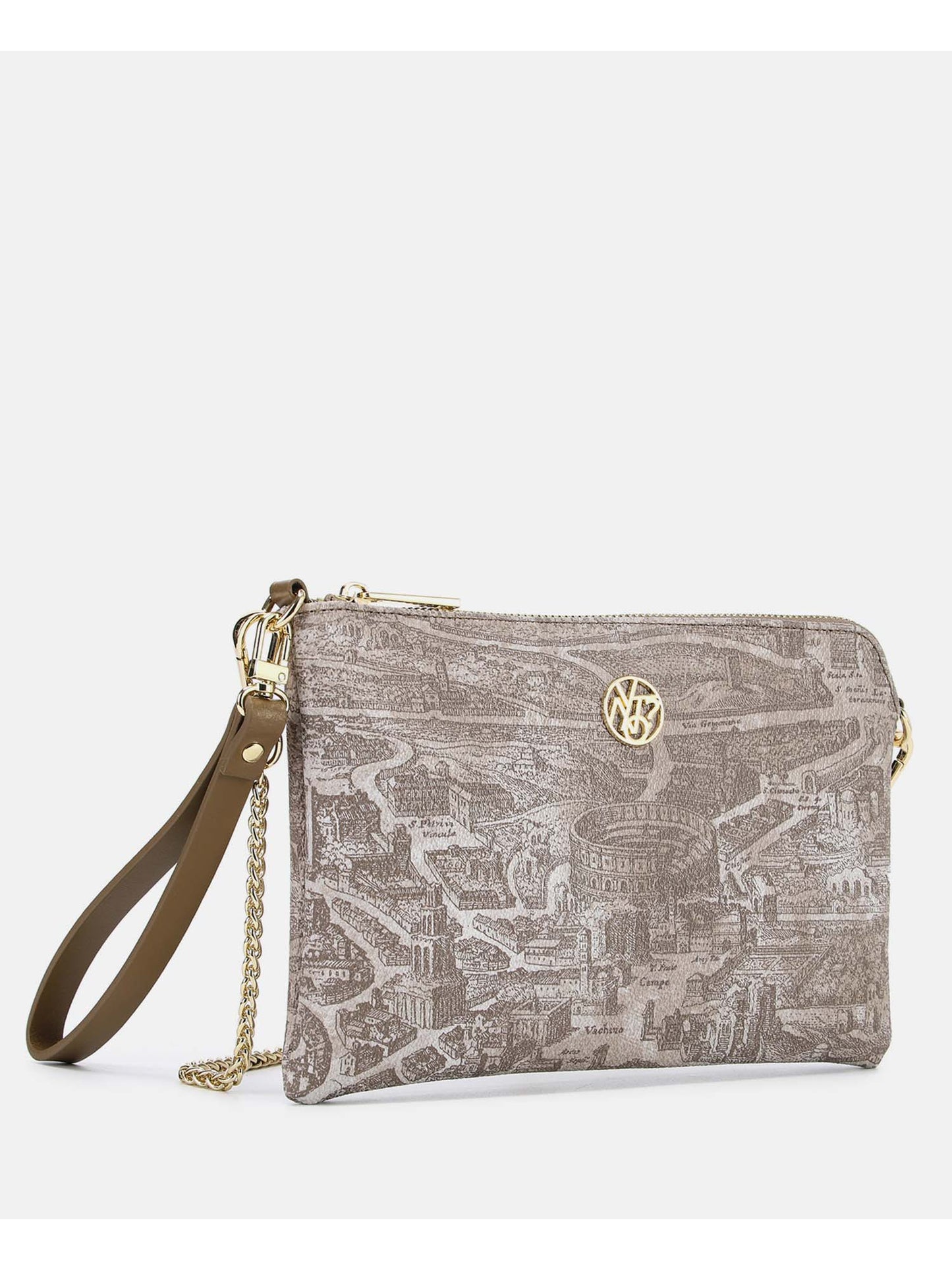 BORSA CLUTCH YNOT? DA DONNA BEIGE