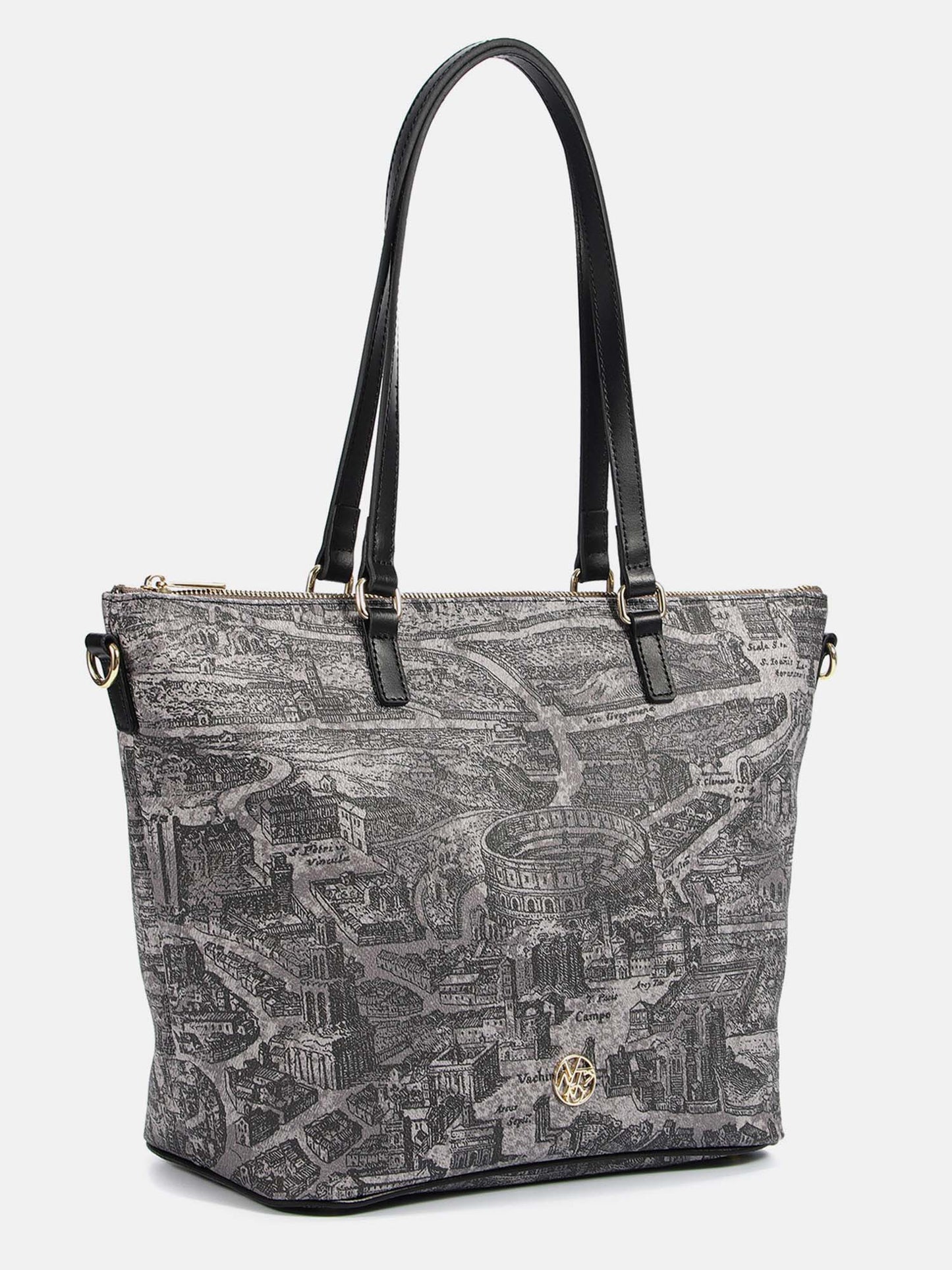 BORSA SHOPPING YNOT? DA DONNA GRIGIO