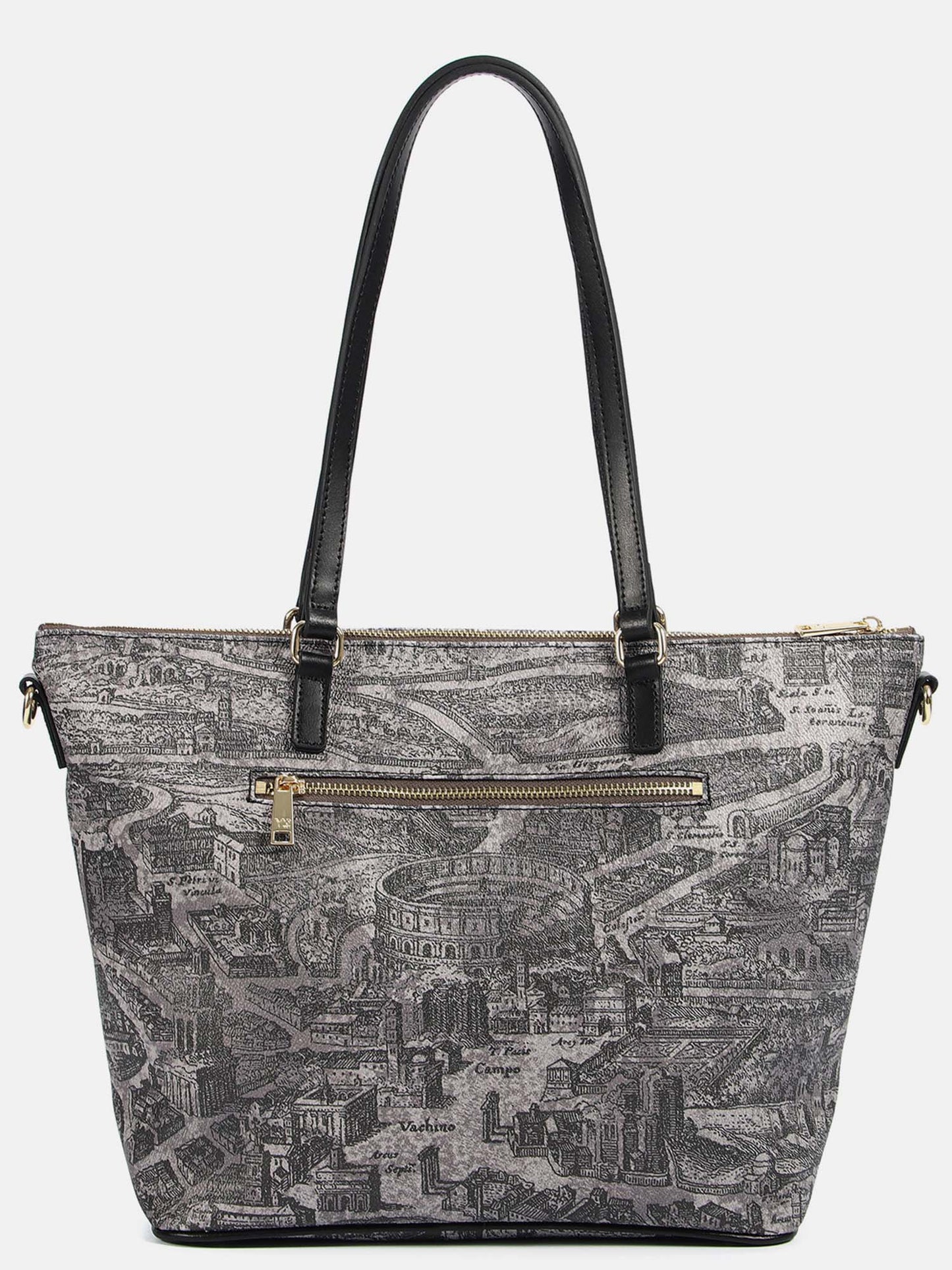 BORSA SHOPPING YNOT? DA DONNA GRIGIO