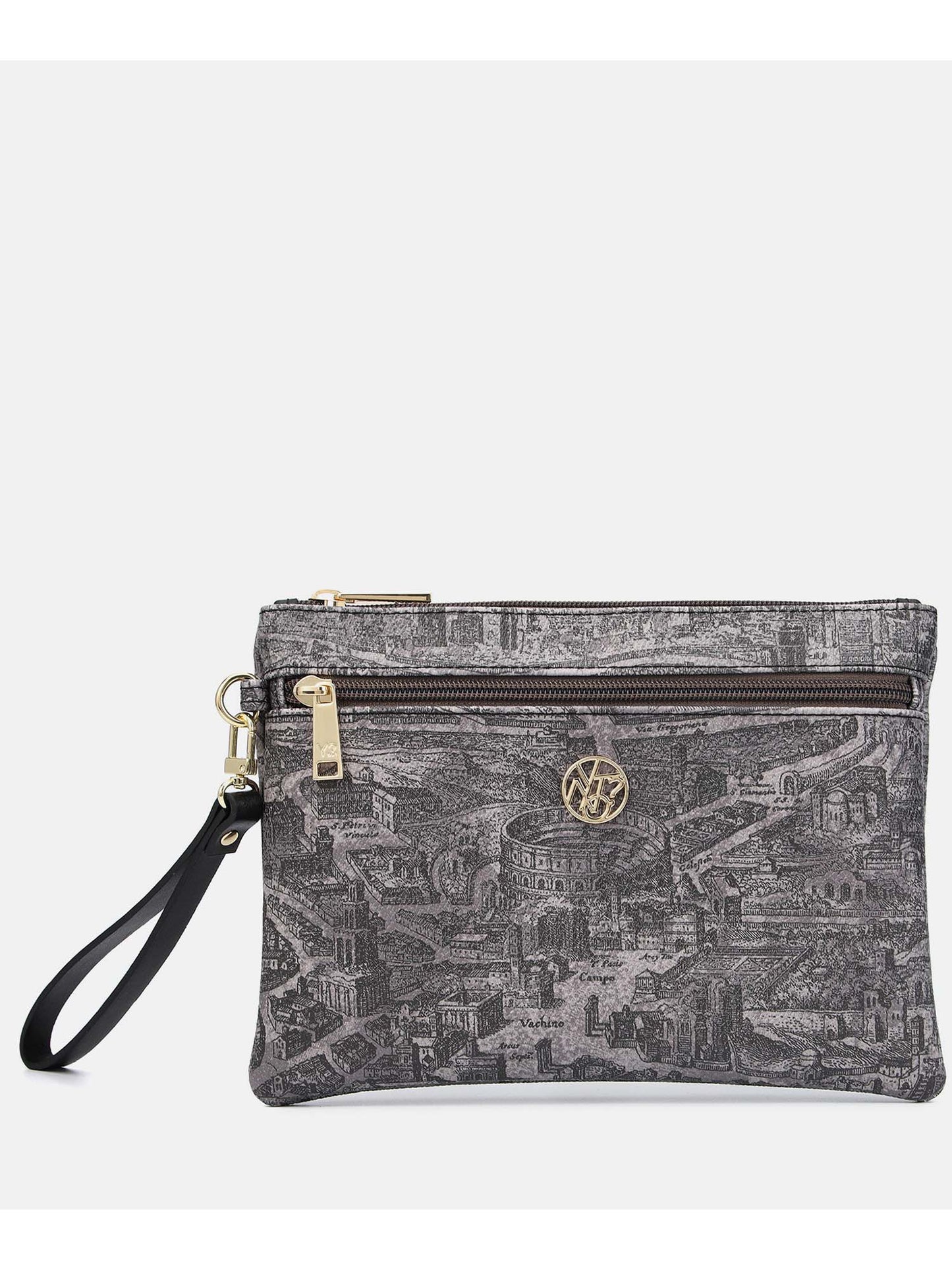 BORSA POCKET HANDLE MEDIA YNOT? DA DONNA GRIGIO