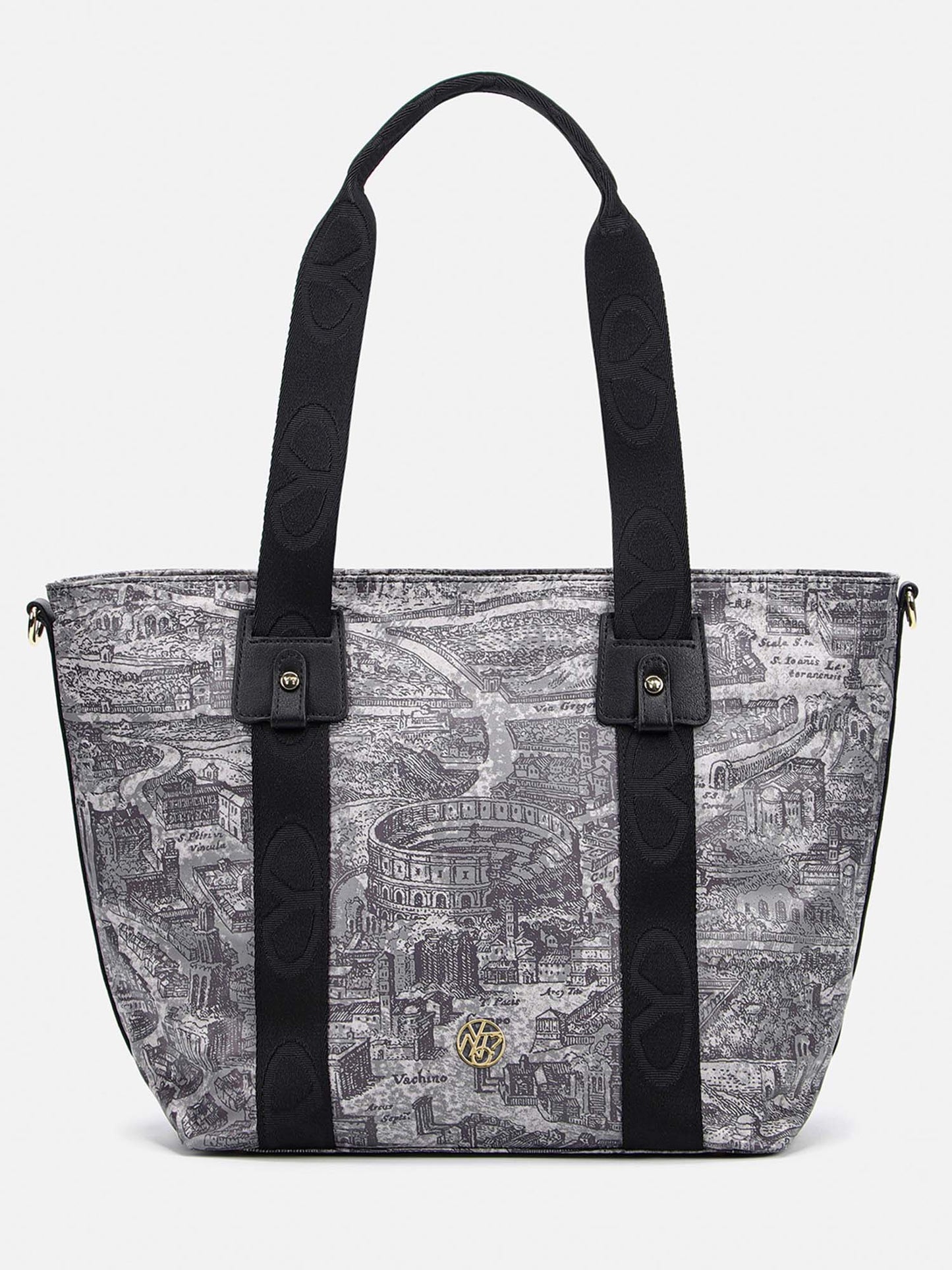 BORSA SHOPPING BAG LARGE YNOT? DA DONNA GRIGIO