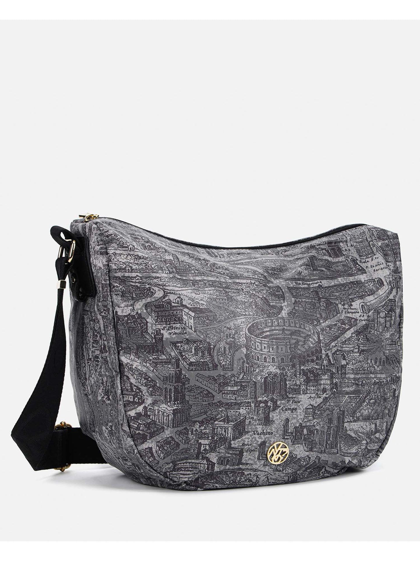 BORSA HOBO BAG LARGE YNOT? DA DONNA GRIGIO
