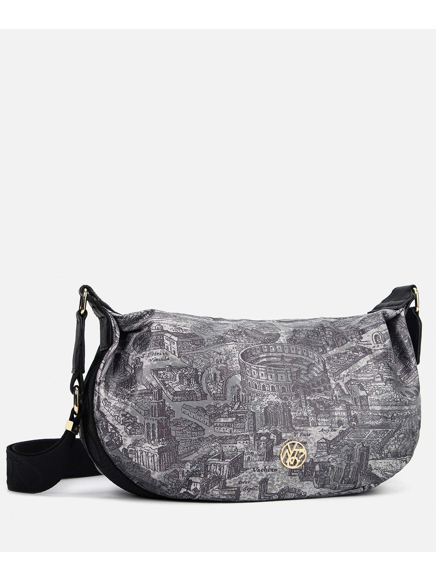 BORSA SHOULDER BAG A SPALLA YNOT? DA DONNA GRIGIO