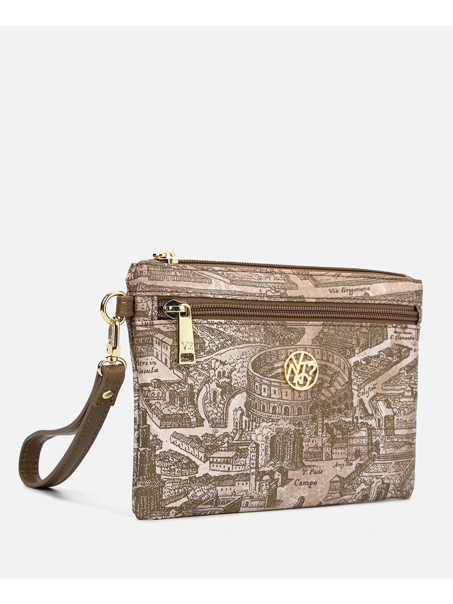 PORTATUTTO CON MANICO YNOT? DA DONNA BEIGE