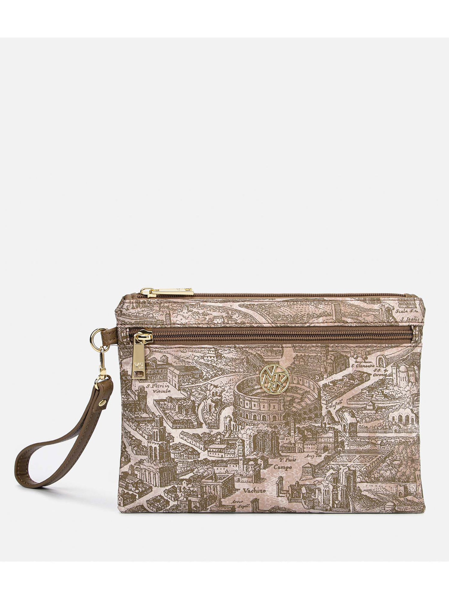 PORTATUTTO CON MANICO MEDIO YNOT? DA DONNA BEIGE