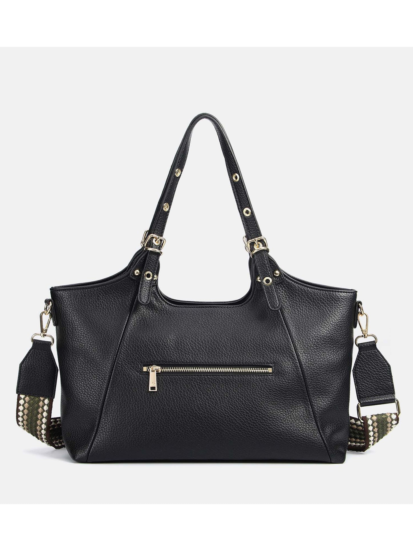 BORSA SHOPPING BAG IN SEMILPELLE YNOT? DA DONNA NERO