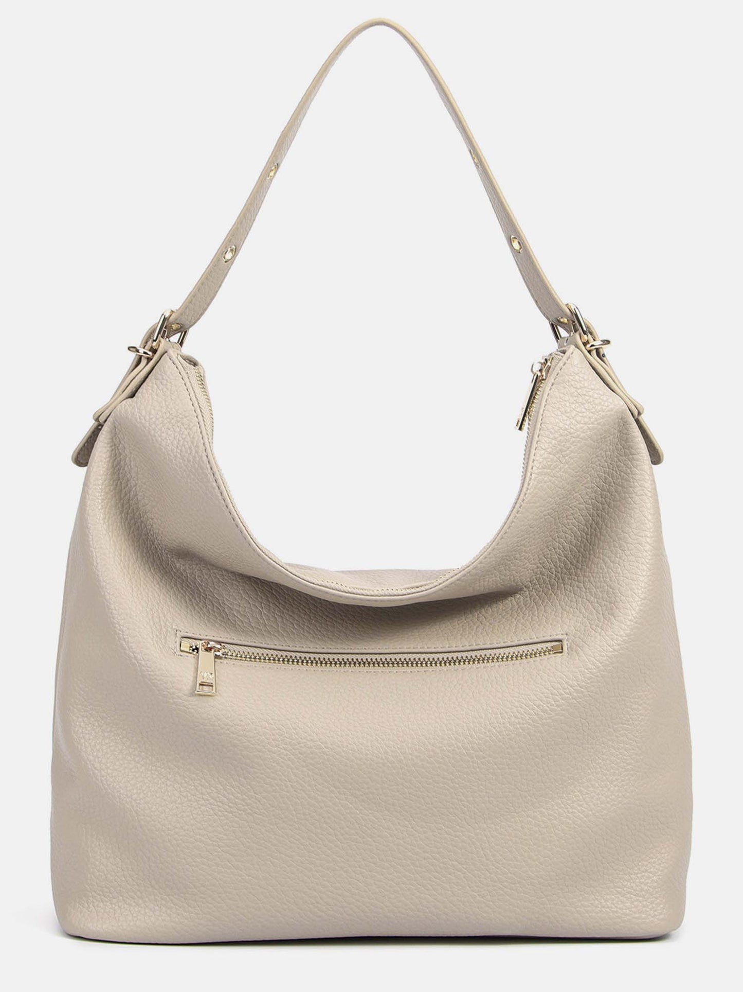 BORSA HOBO BAG MEDIA YNOT? DA DONNA BEIGE