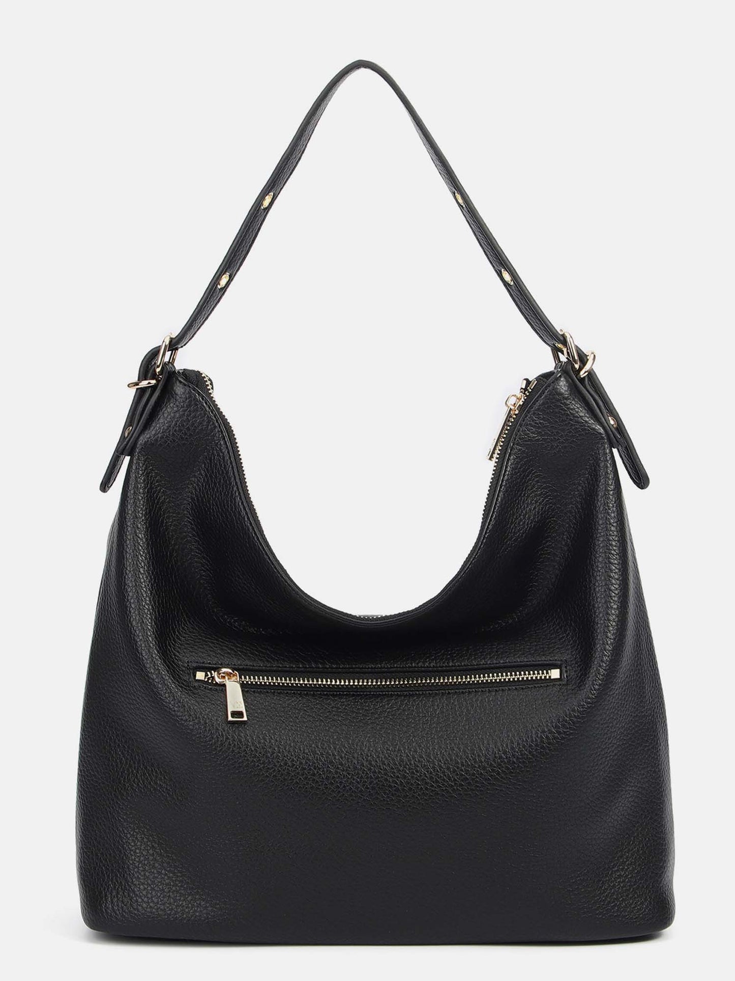 BORSA HOBO BAG MEDIA YNOT? DA DONNA NERO