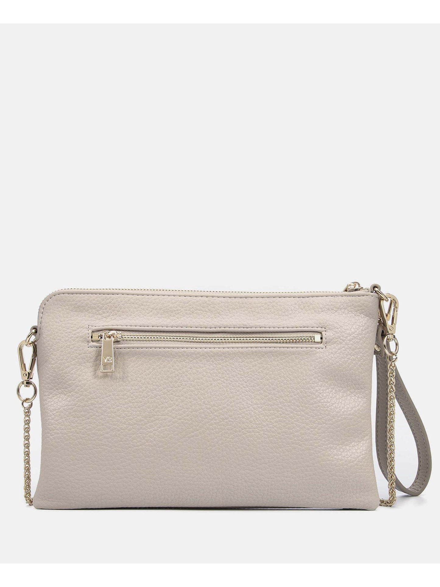 BORSA CLUTCH IN SEMILPELLE YNOT? DA DONNA BEIGE