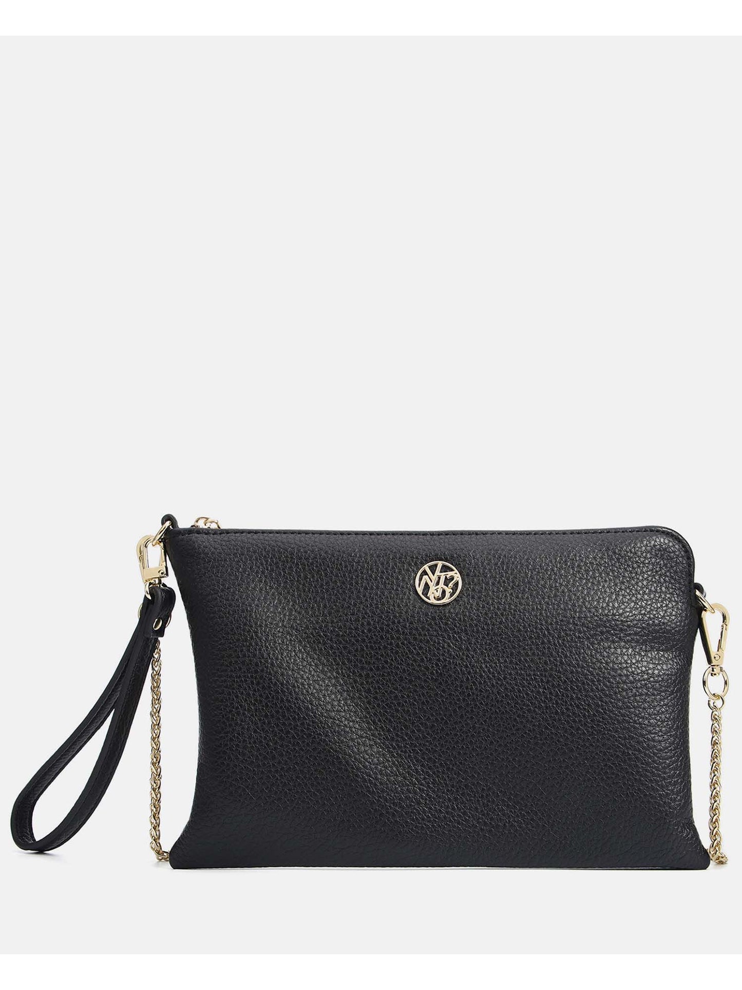 BORSA CLUTCH IN SEMILPELLE YNOT? DA DONNA NERO
