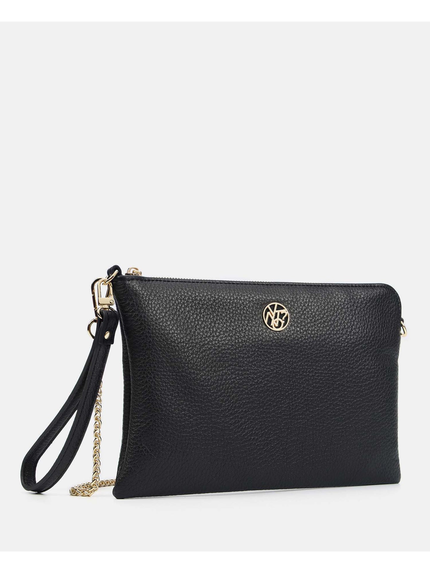 BORSA CLUTCH IN SEMILPELLE YNOT? DA DONNA NERO