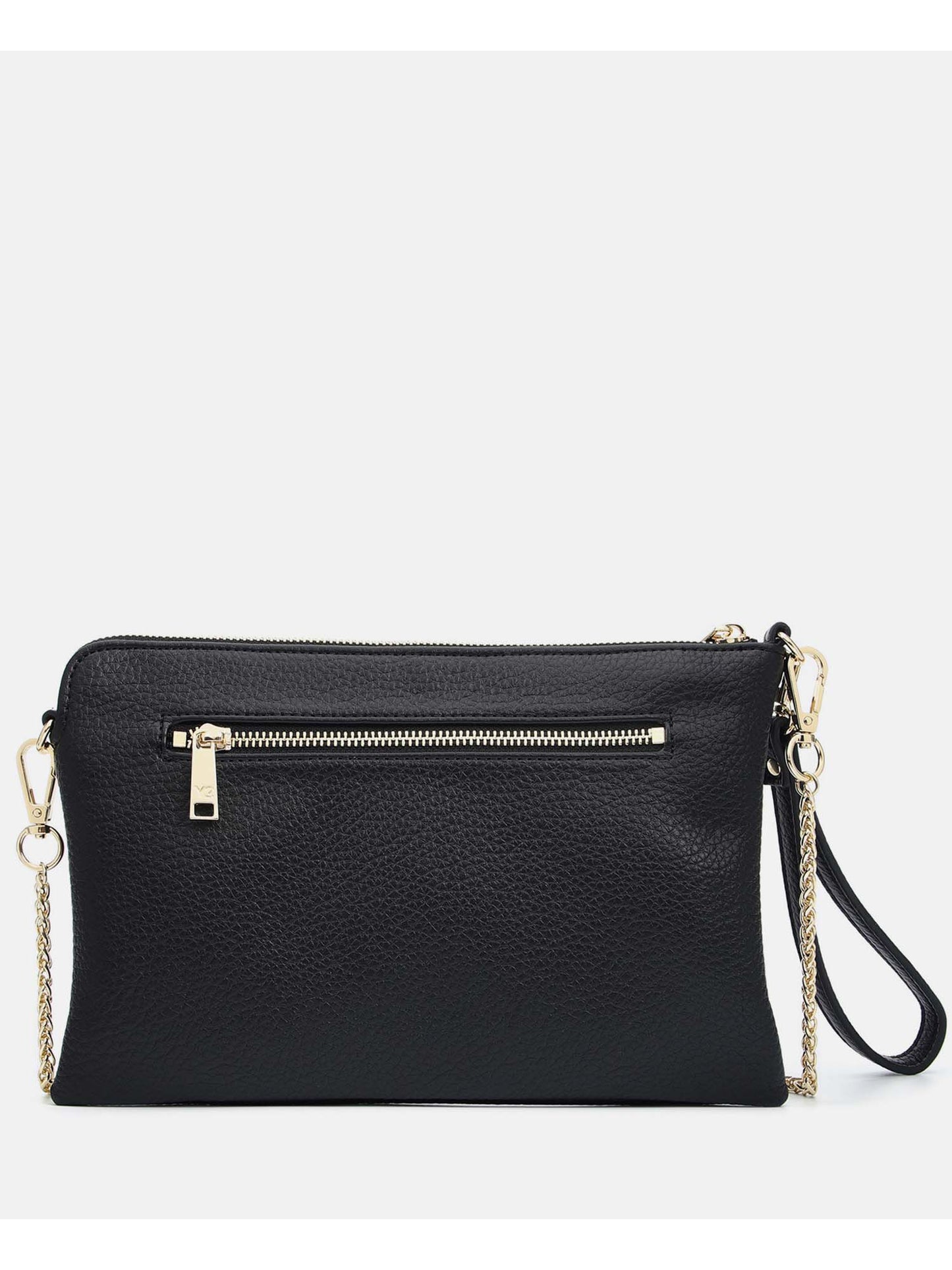BORSA CLUTCH IN SEMILPELLE YNOT? DA DONNA NERO