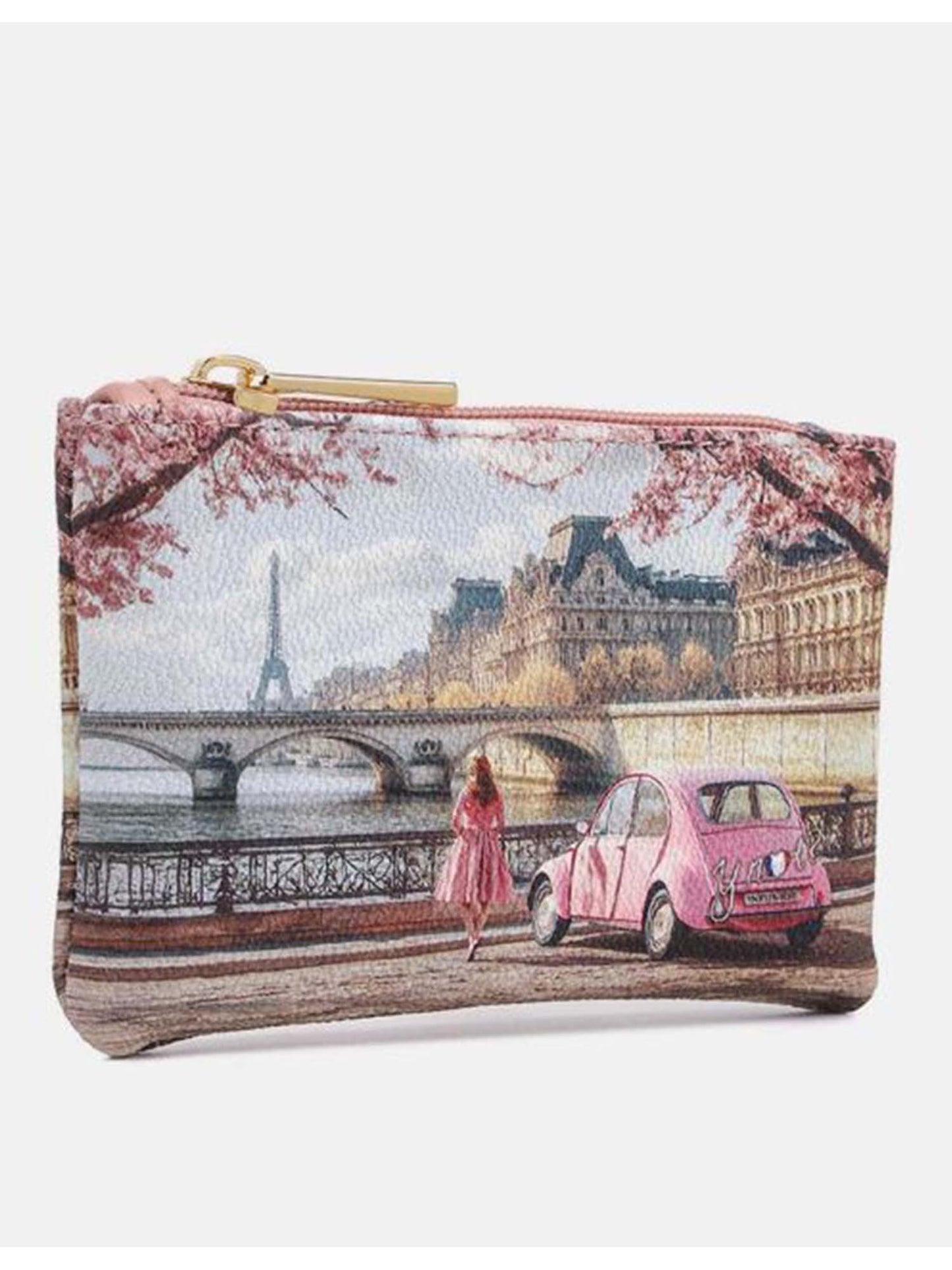 Y Not? Yes340S6, elegante pochette rosa compatta da donna