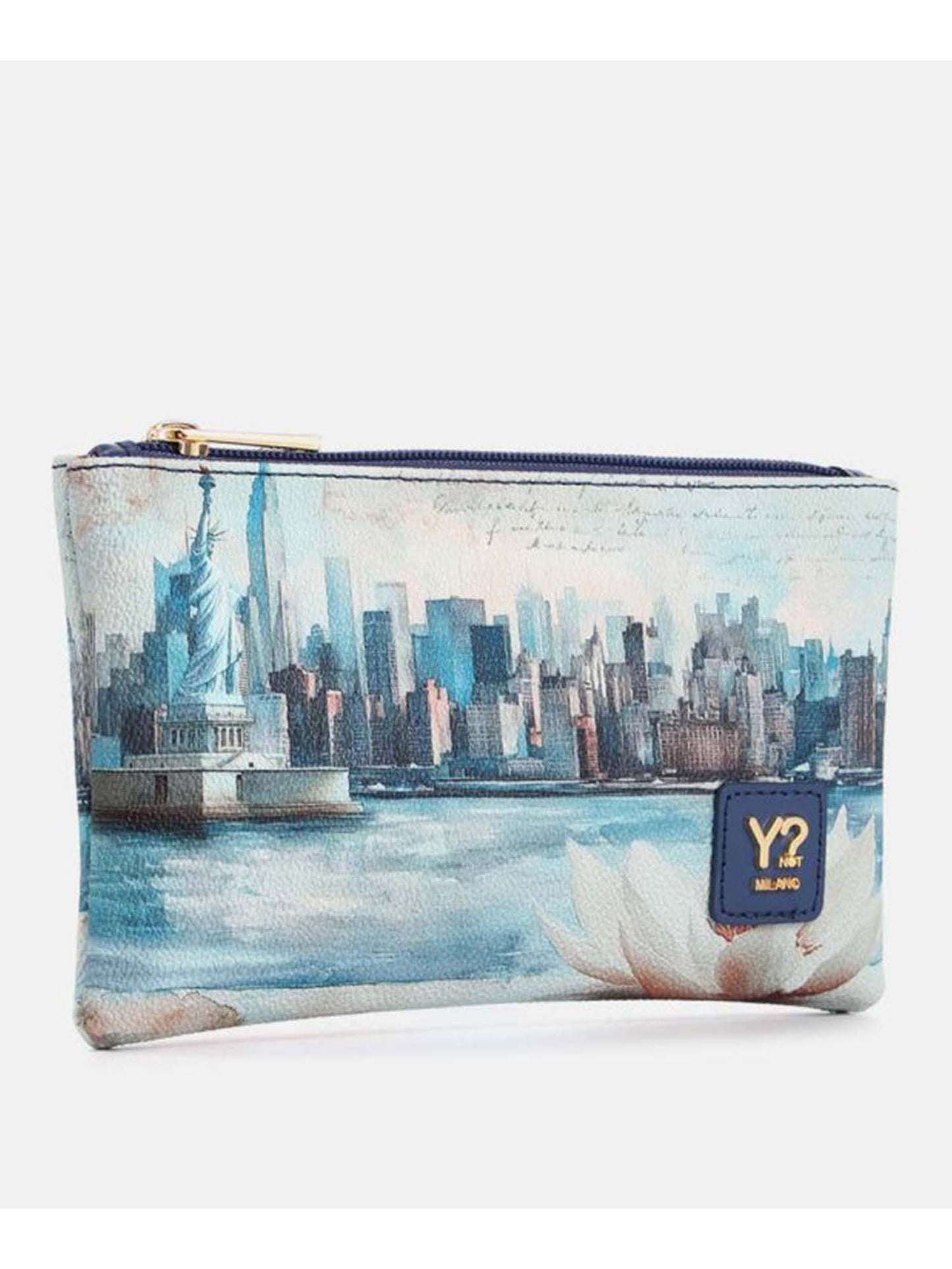 Y Not? Pocket Medium, borsa media blu da donna