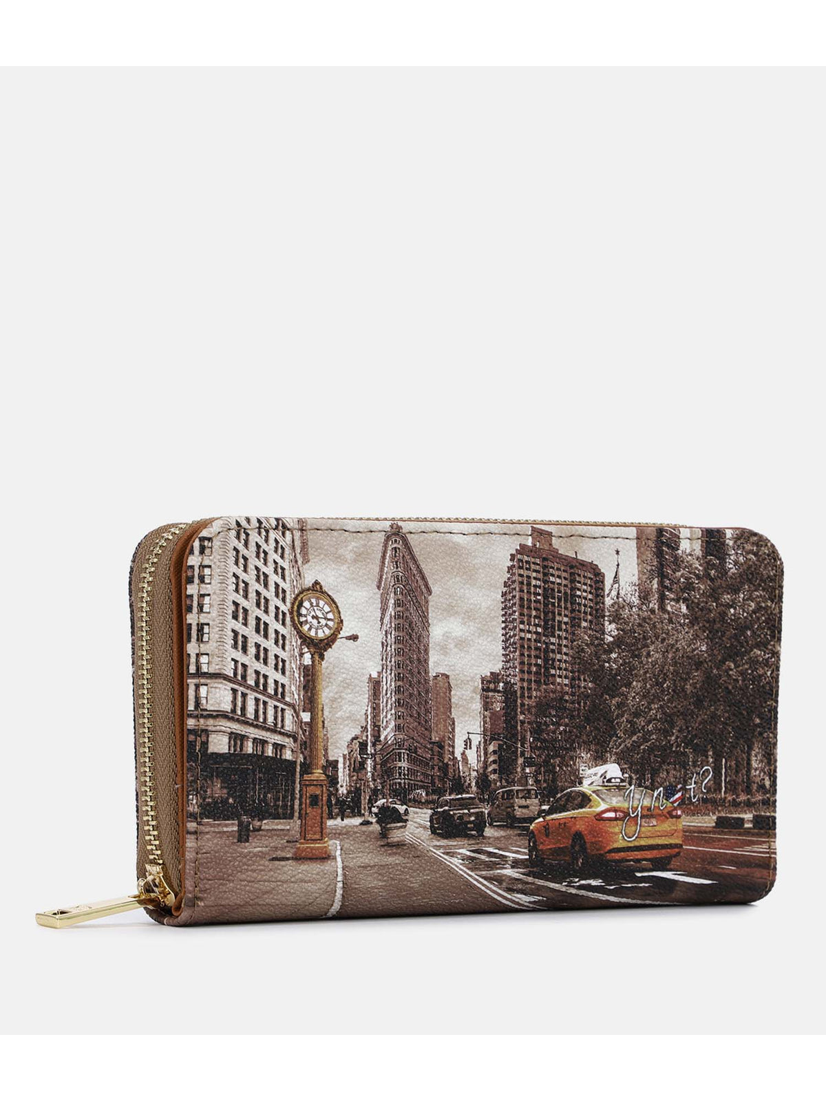 Y-not wallet portafogli da donna marrone