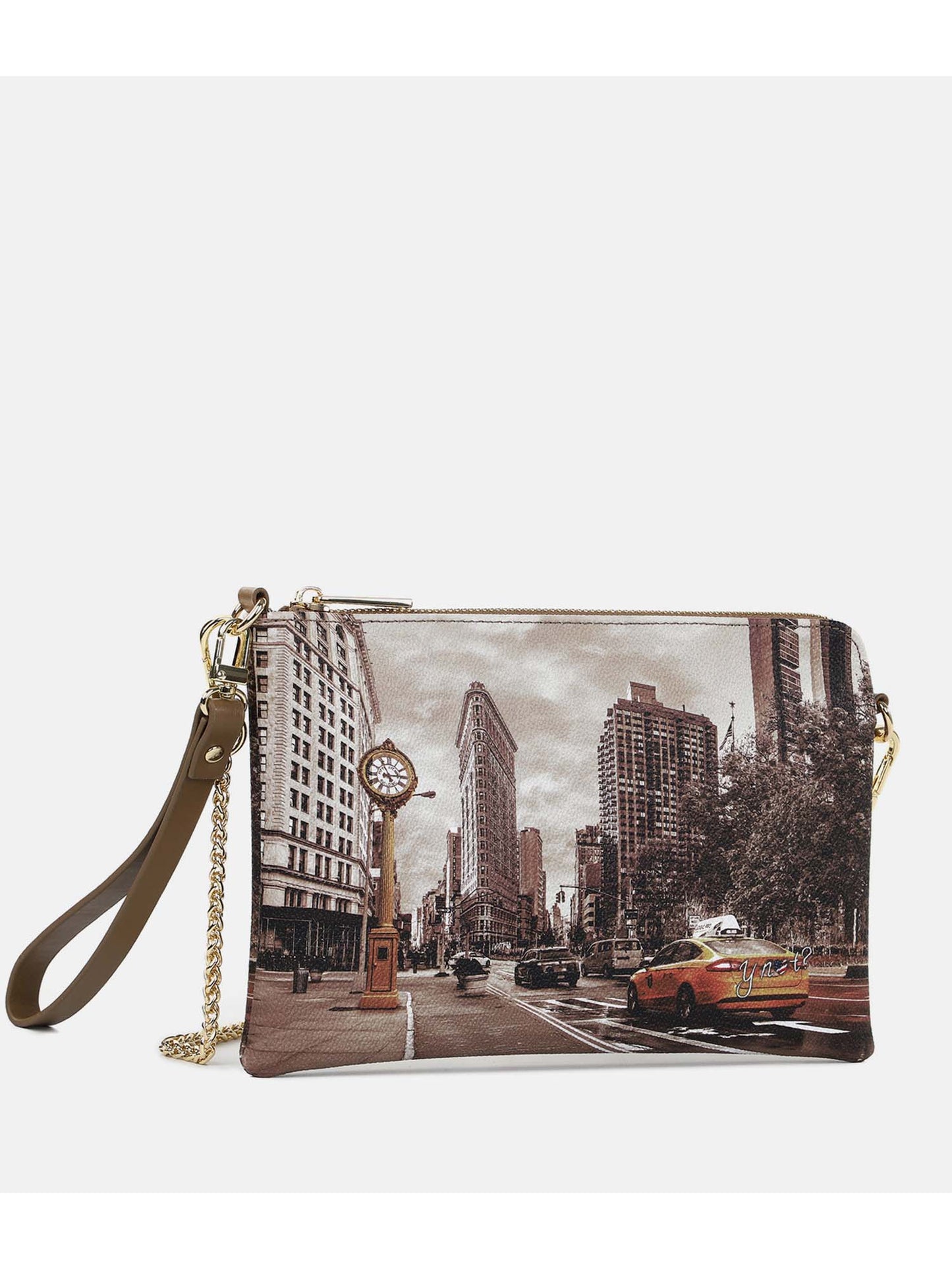 BORSA CLUTCH SMALL YNOT? DA DONNA GOLDE