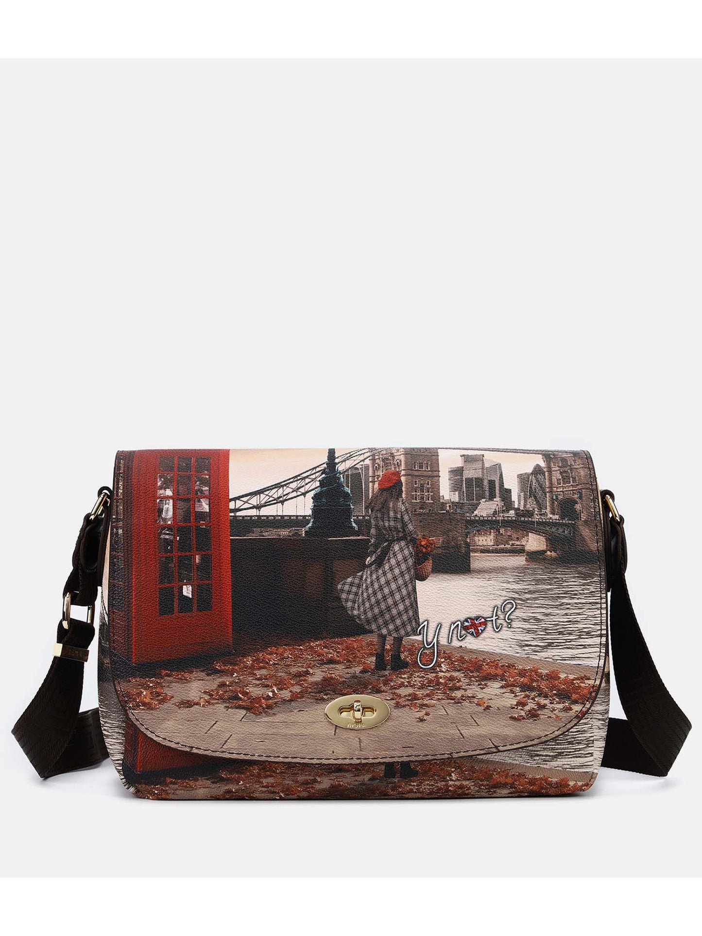 BORSA FLAP BAG LARGE YNOT? DA DONNA LONDO