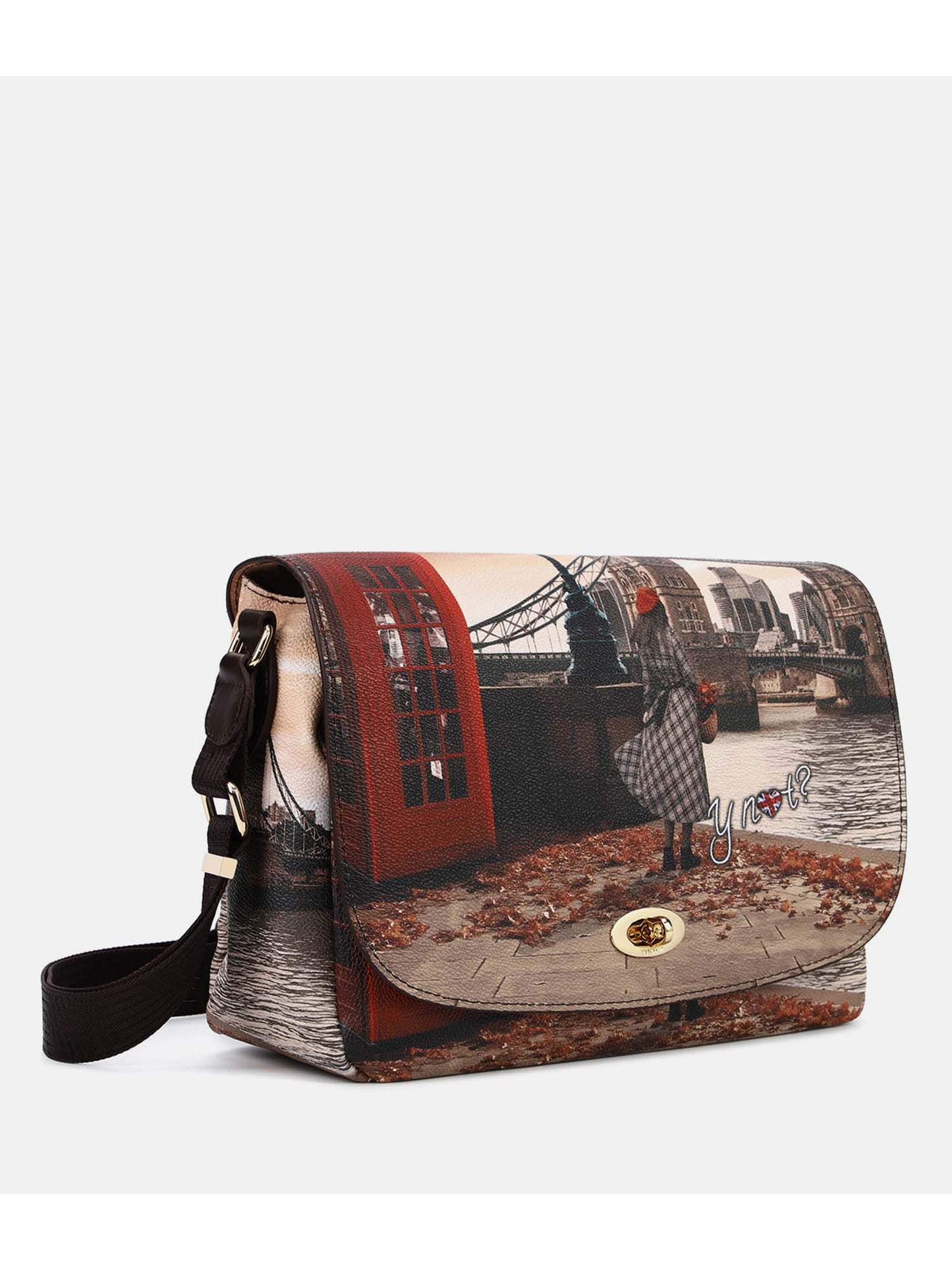 BORSA FLAP BAG LARGE YNOT? DA DONNA LONDO