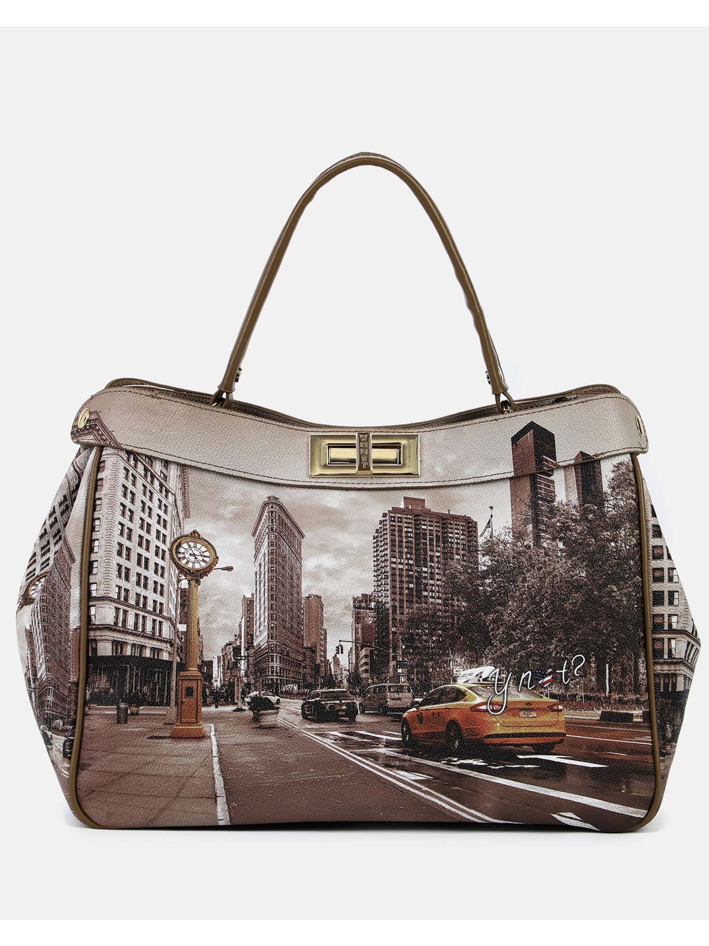 BORSA HANDLE BAG LARGE YNOT? DA DONNA GOLDE