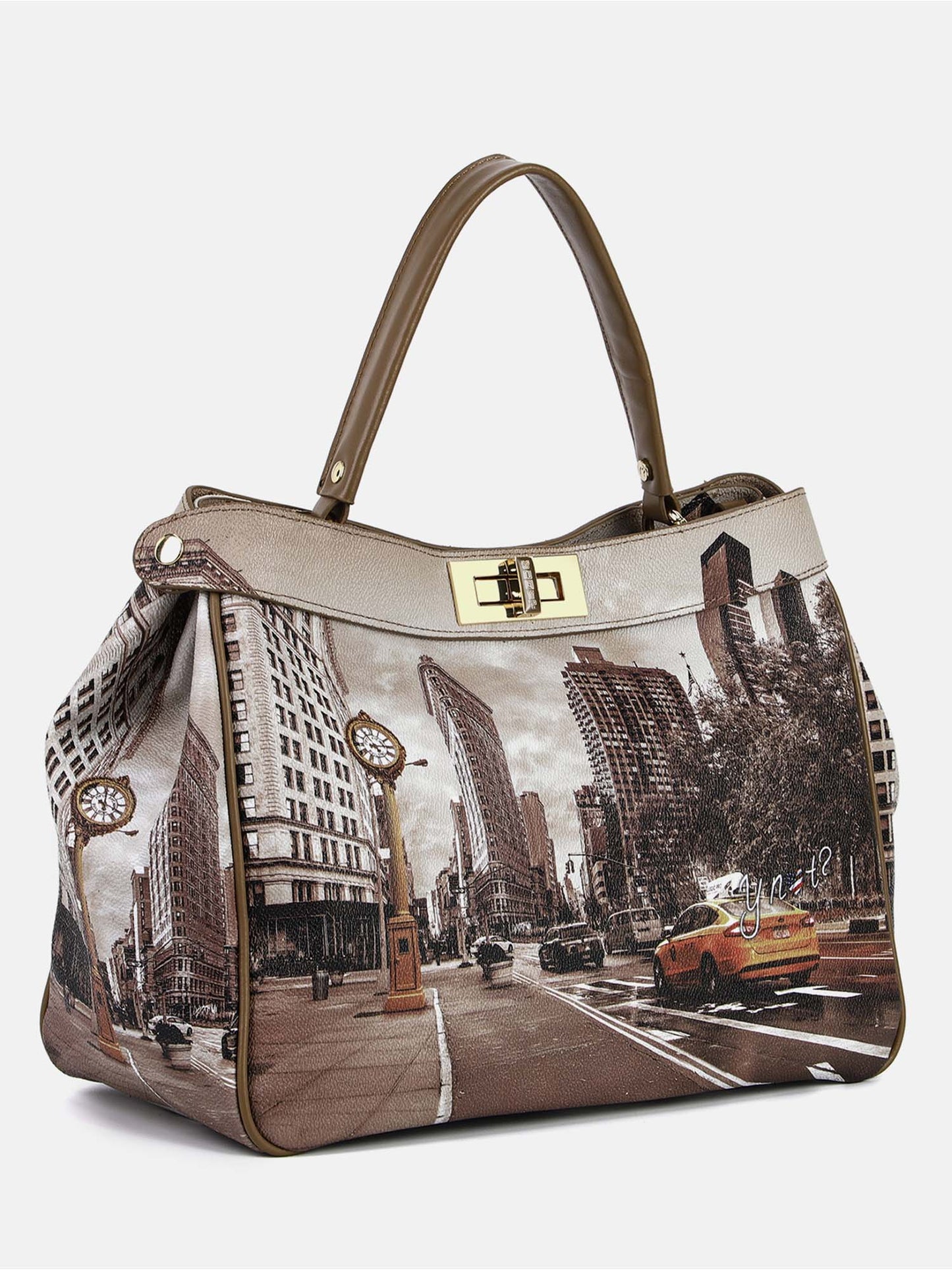 BORSA HANDLE BAG LARGE YNOT? DA DONNA GOLDE