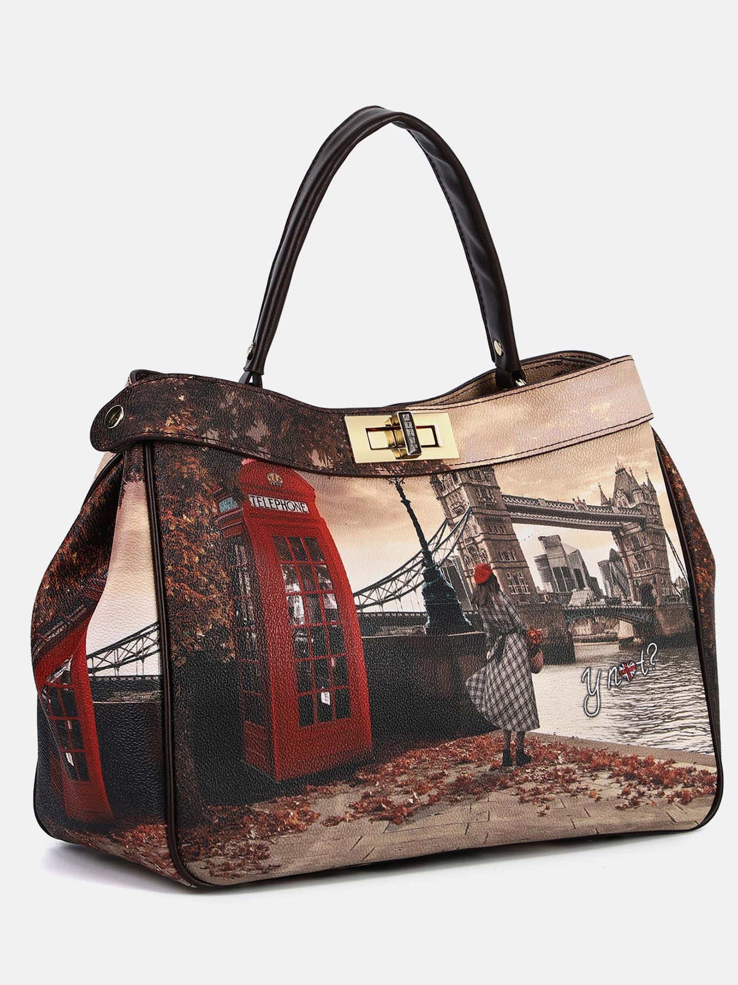 BORSA HANDLE BAG LARGE YNOT? DA DONNA LONDO