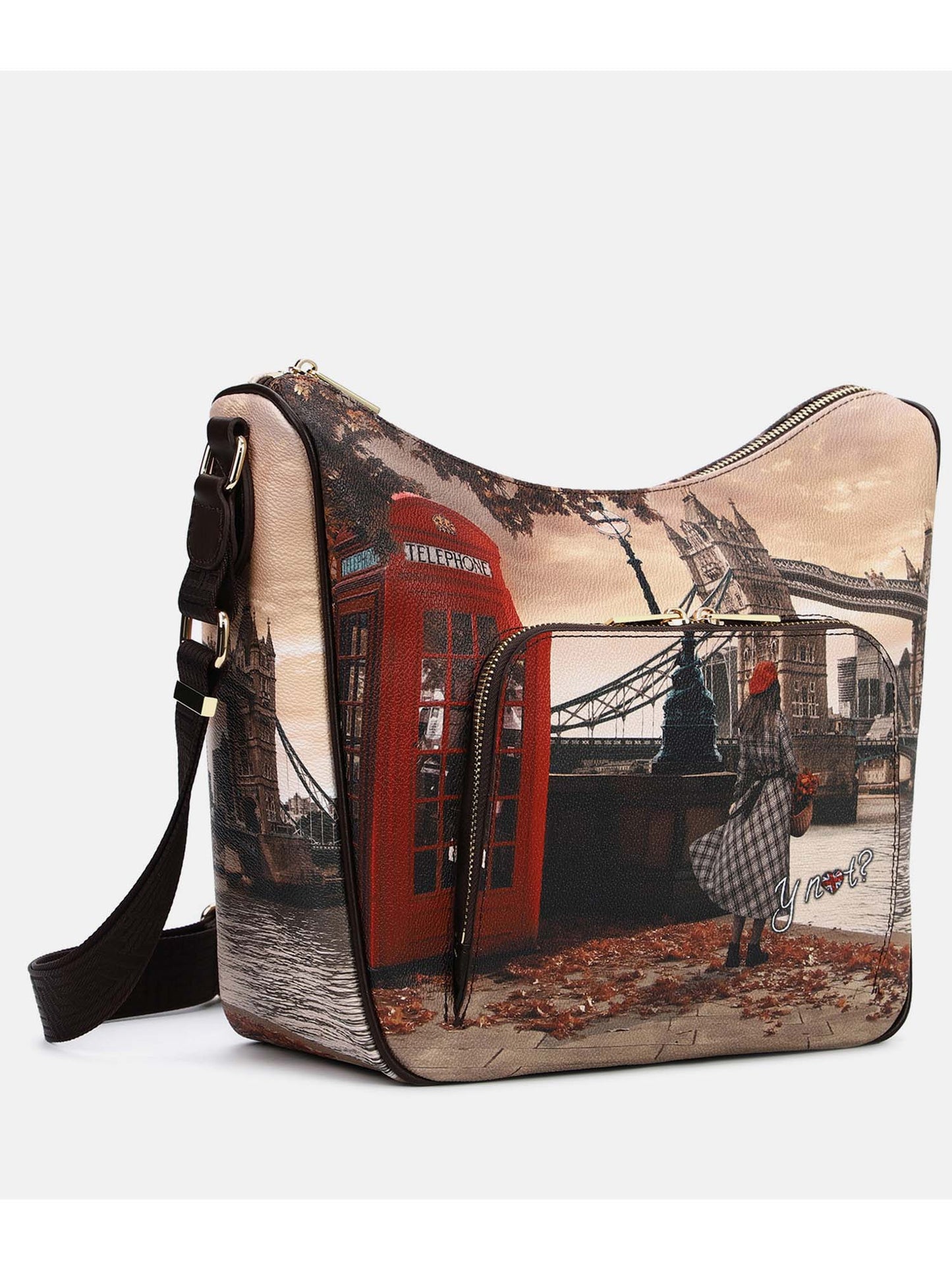 BORSA SHOULDER BAG LARGE YNOT? DA DONNA LONDO