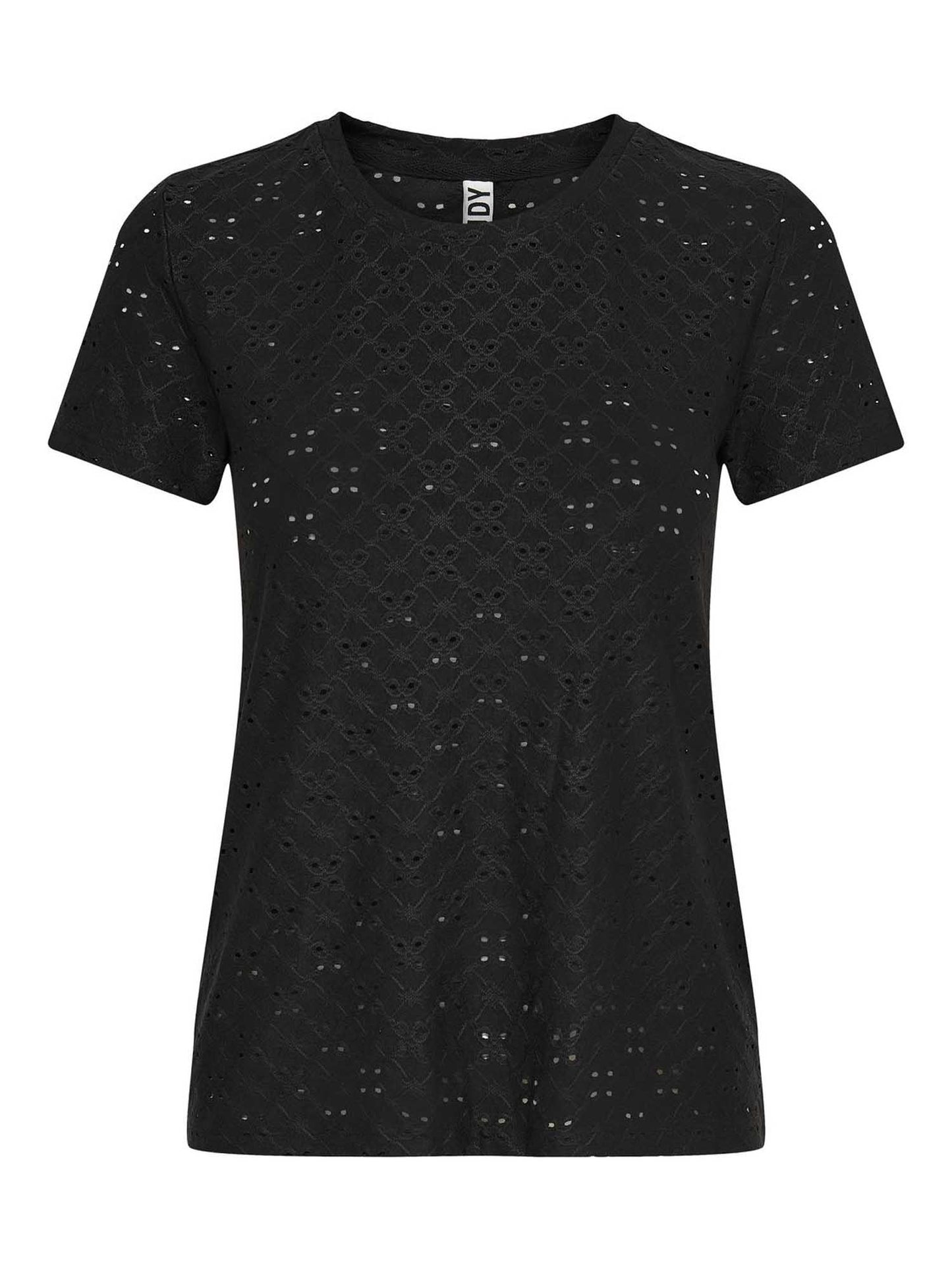 T-SHIRT JAQUELINE DE YONG DONNA NERO