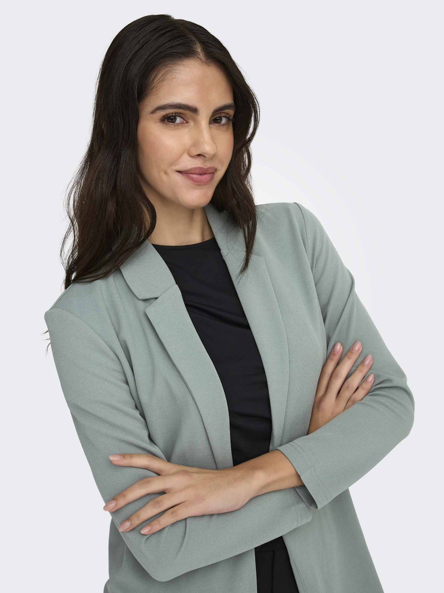 Blazer verde chino elegante e versatile da donna Jacqueline de Yong