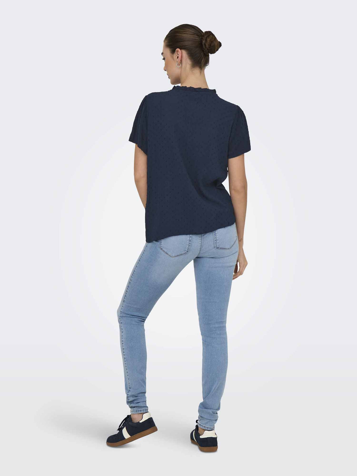 Jdy lima camicia da donna blu