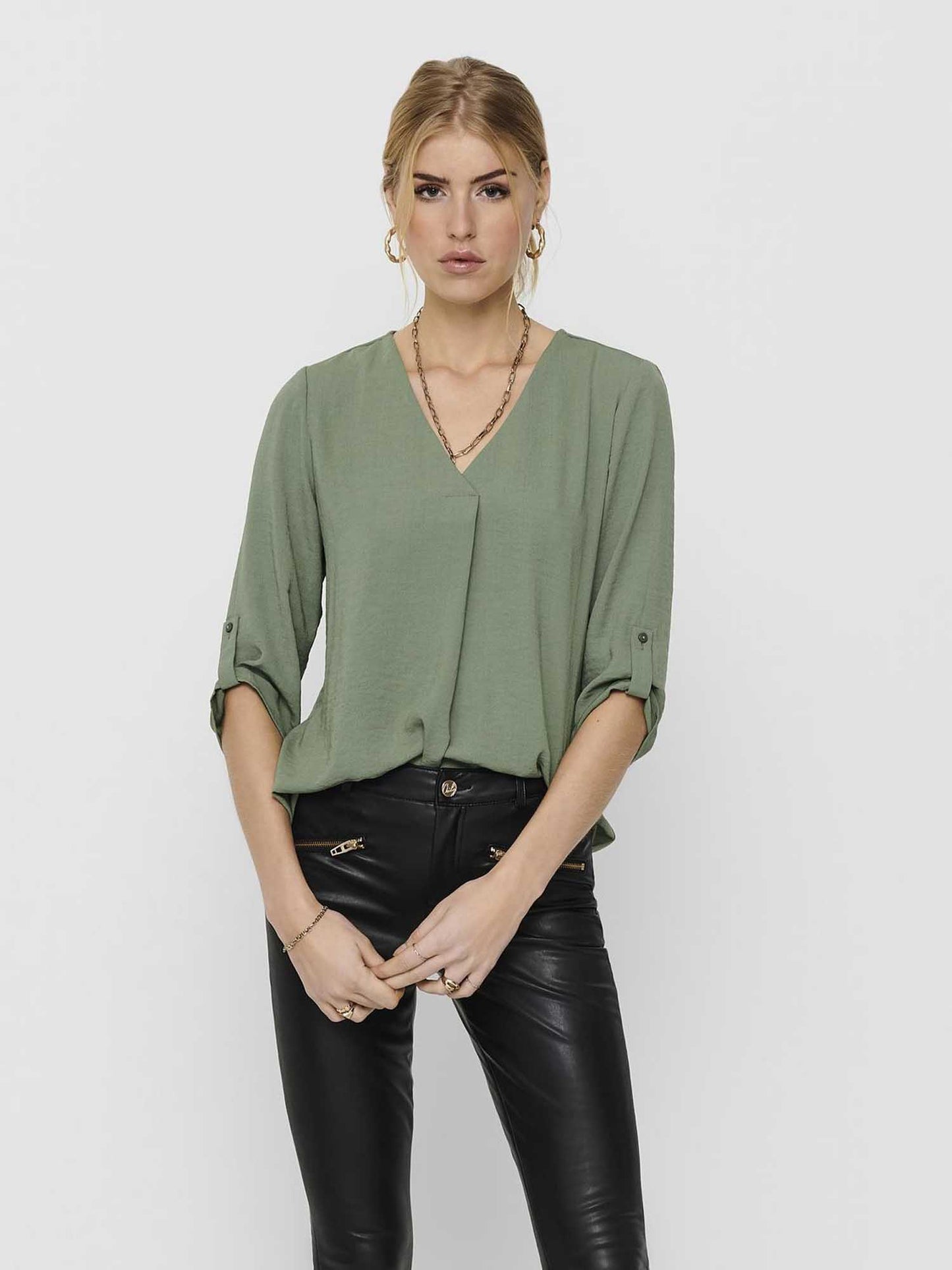 JDY NOOS DIVYA 3/4 - VERDE