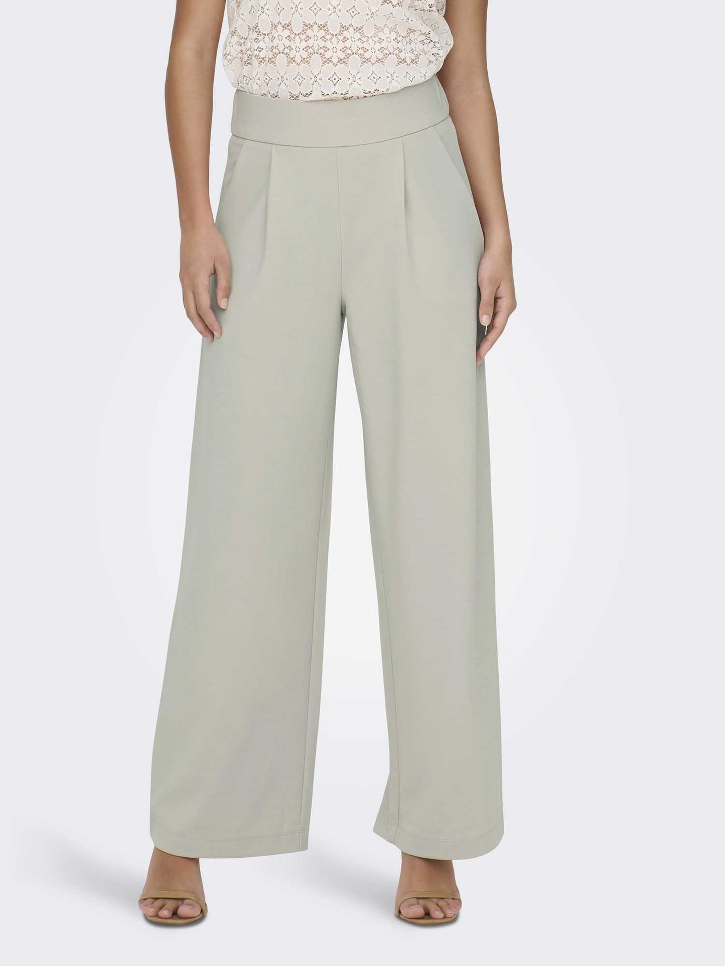 PANTALONE JAQUELINE DE YONG DONNA GHIACCIO