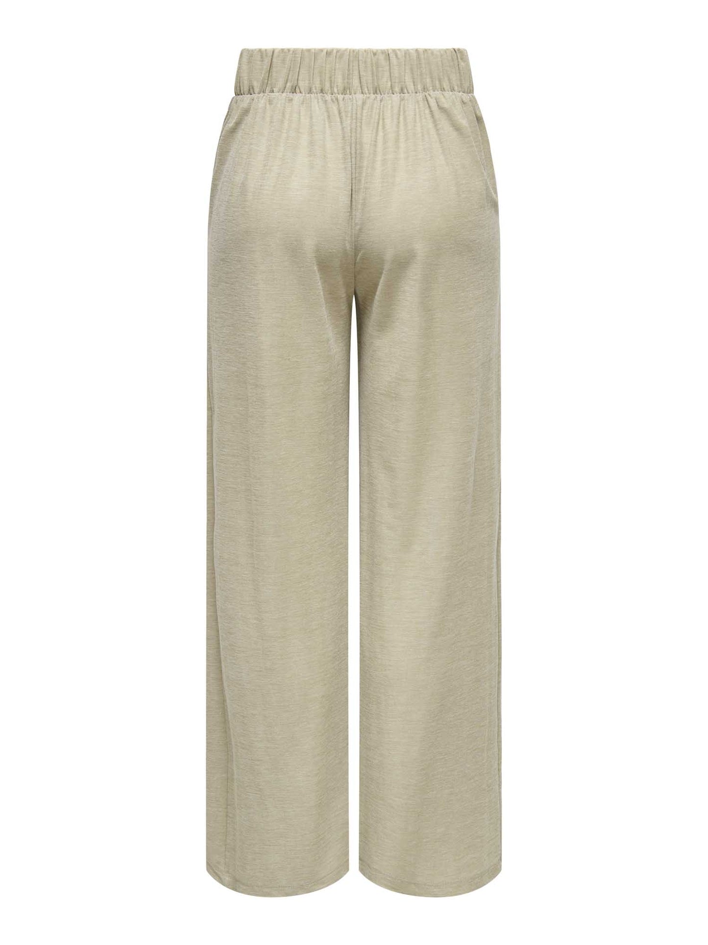 Eleganti pantaloni Birdie beige da donna Jacqueline de Yong