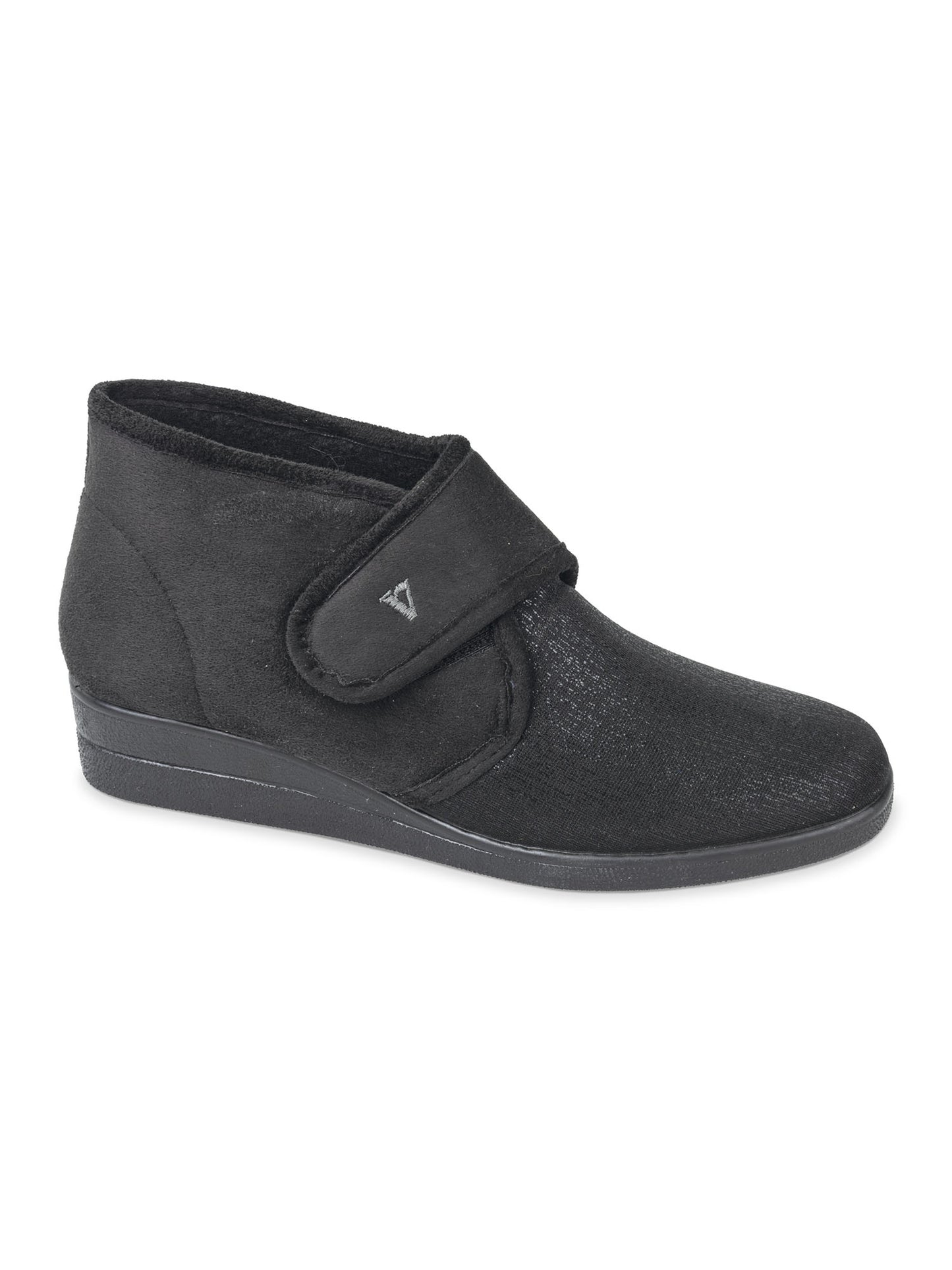 CIABATTA CON STRAP VALLEVERDE DONNA NERO