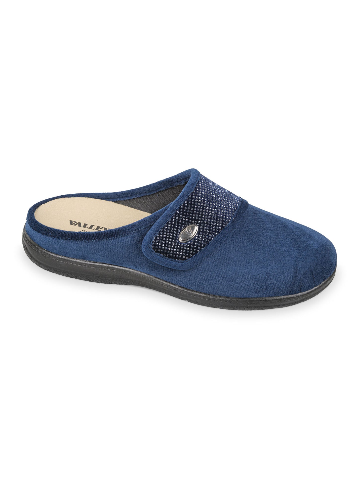CIABATTA CON STRAP VALLEVERDE DONNA BLU