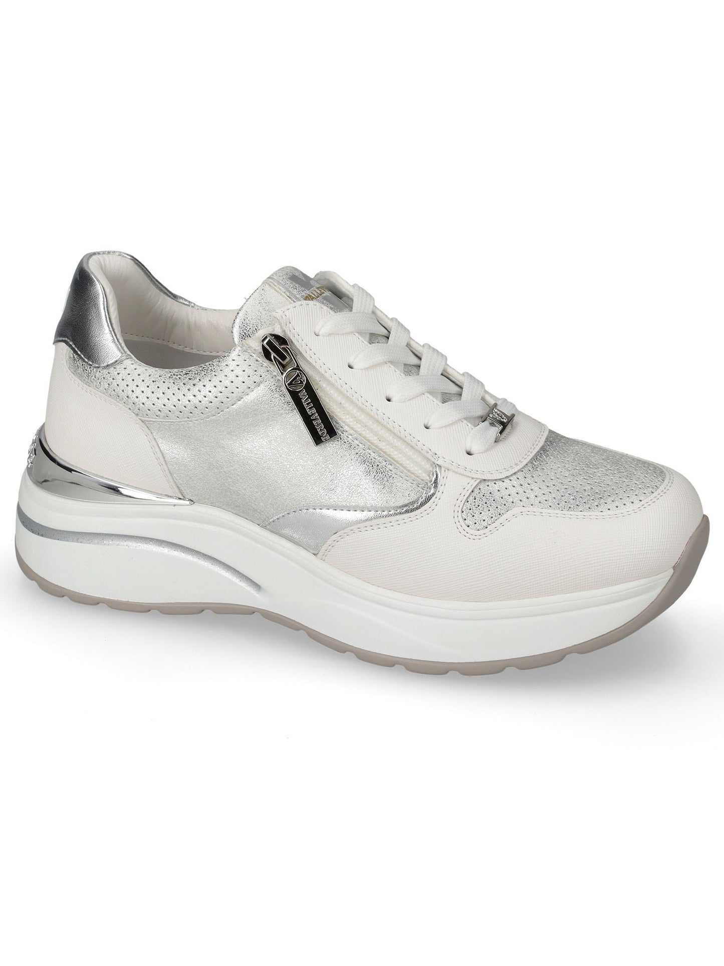 Sneakers donna Valleverde bianche dal design versatile e confortevole