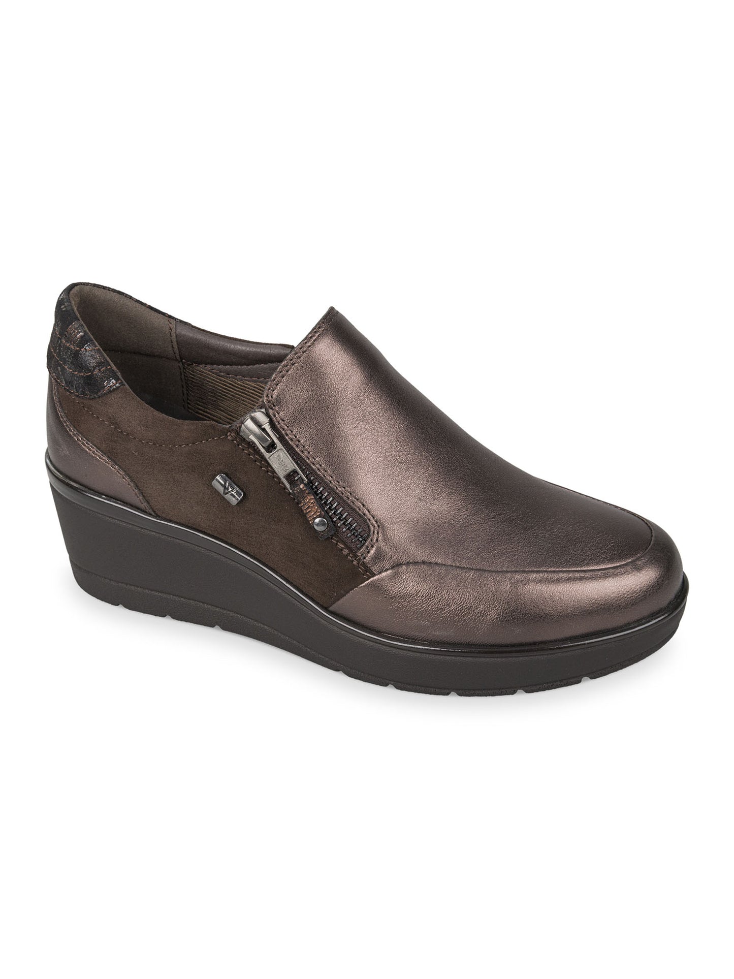SNEAKERS CON ZEPPA VALLEVERDE DONNA BRONZO
