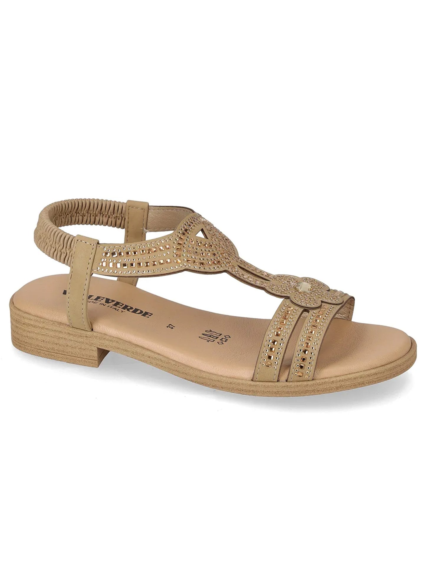 Sandalo Valleverde donna marrone elegante e confortevole