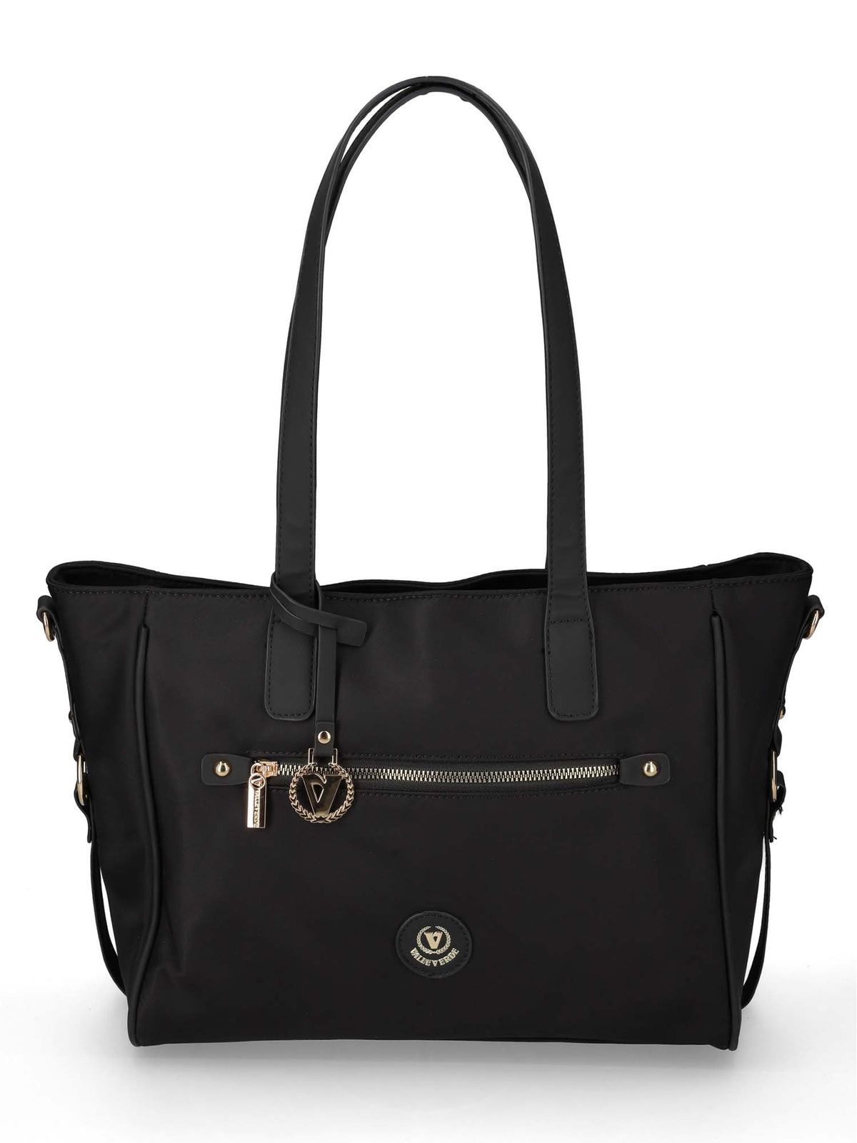 Valleverde 96670, borsa shopping Unisex adulto nera