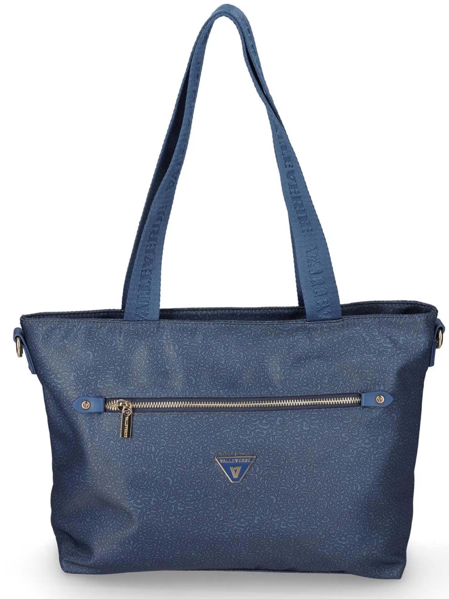 Shopping bag da Donna in tessuto denim resistente di Valleverde